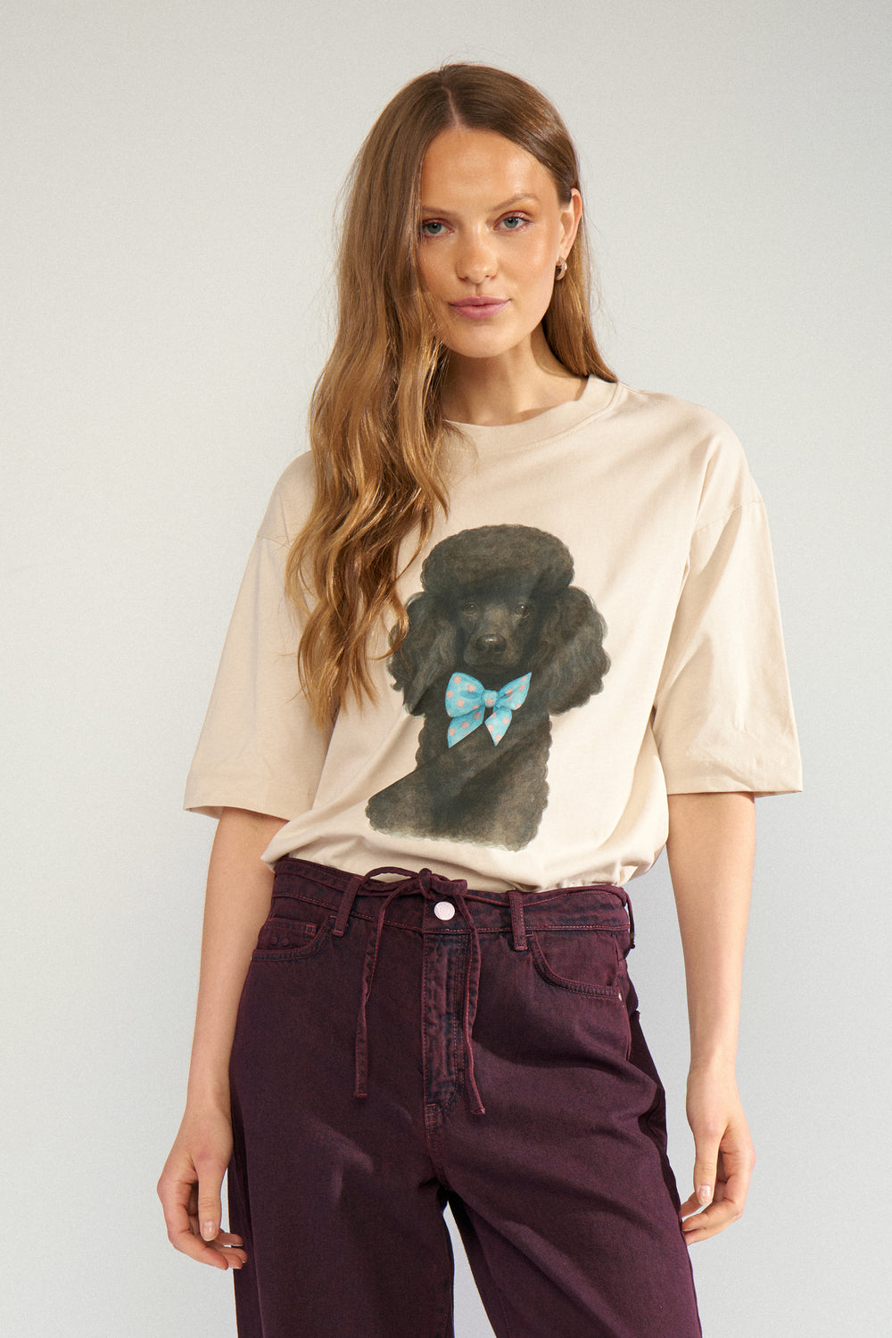 Nutova Oversize T-shirt, Gray Morn