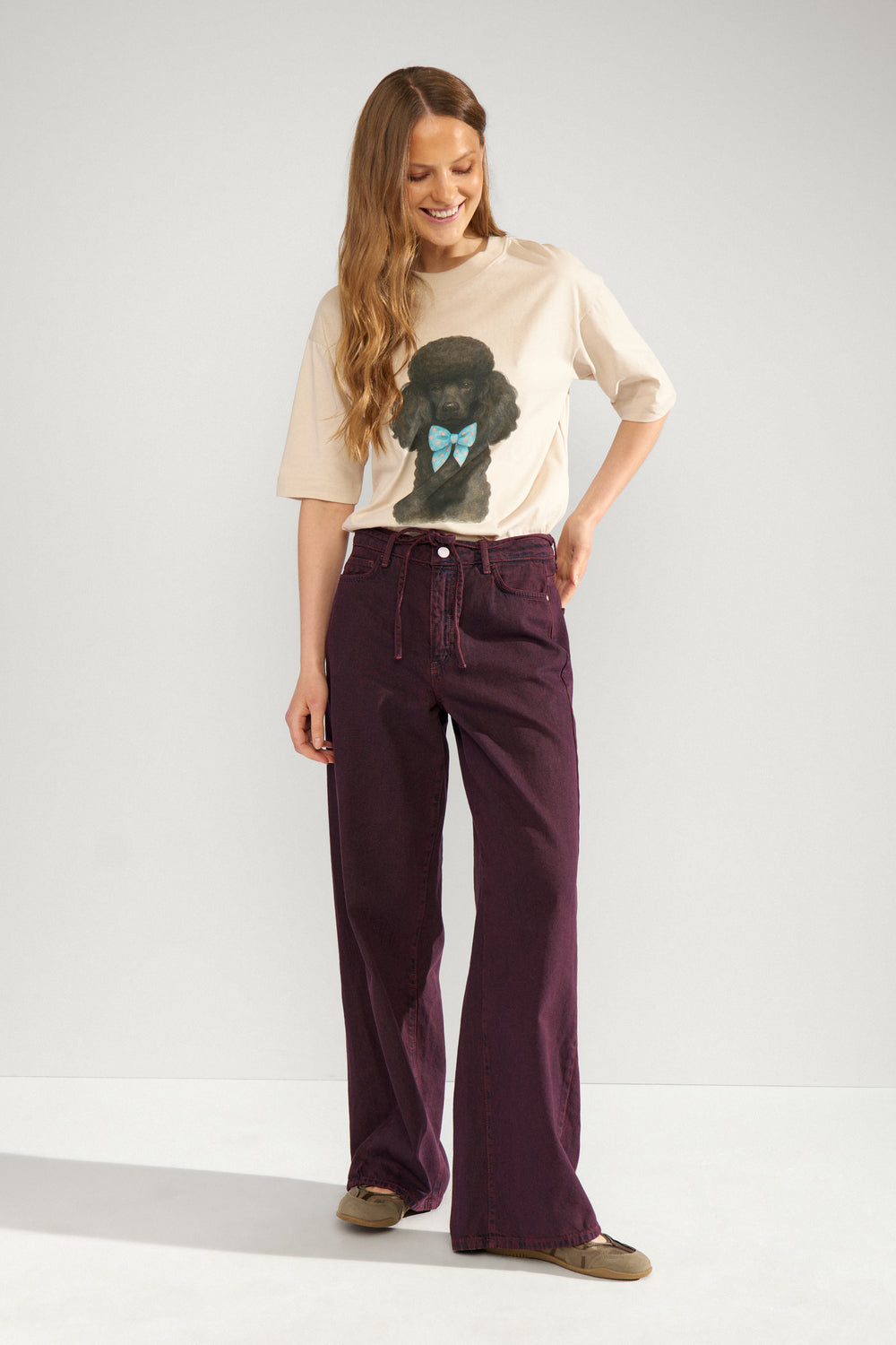 Nutova Oversize T-shirt, Gray Morn