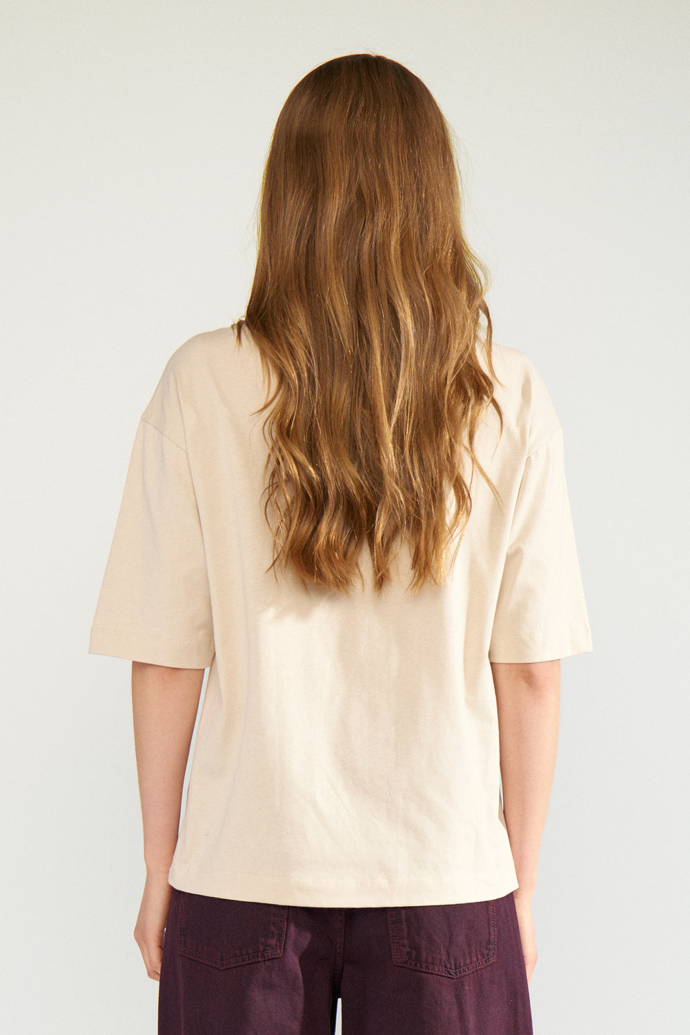 Nutova Oversize T-shirt, Gray Morn