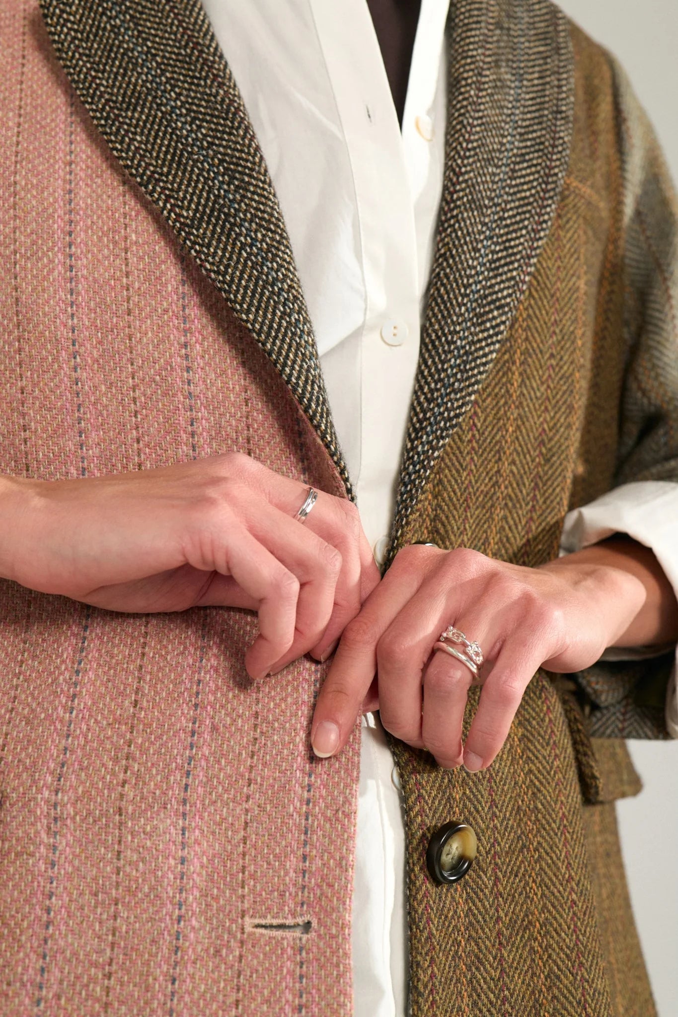 Nuavey Herringbone Blazer, Polignac