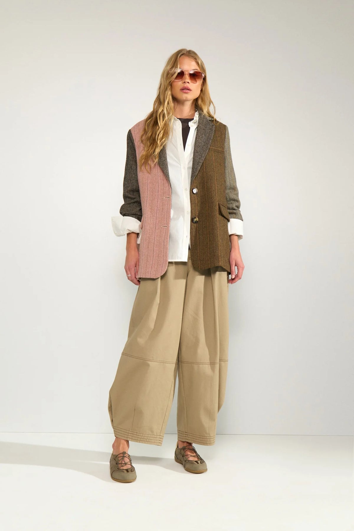 Nuavey Herringbone Blazer, Polignac