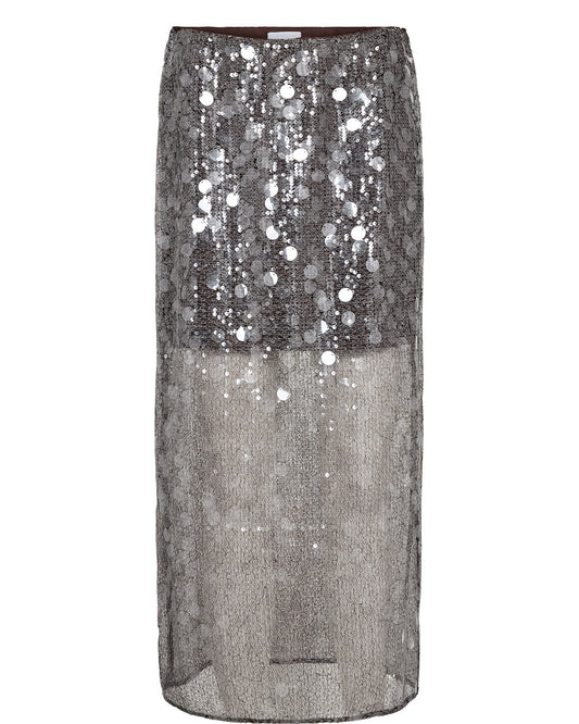 Nulaija Skirt Chocolate Plum, Nümph