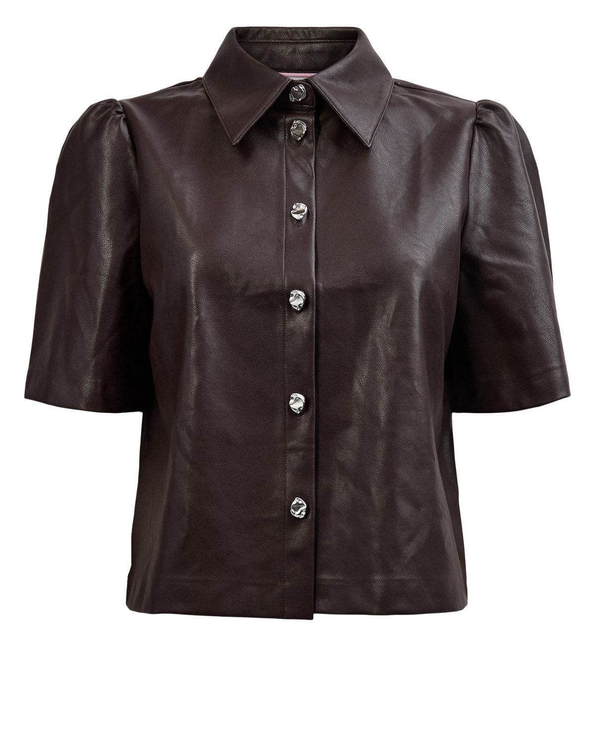 Nucilli PU Shirt Chocolate Plum, Nümph