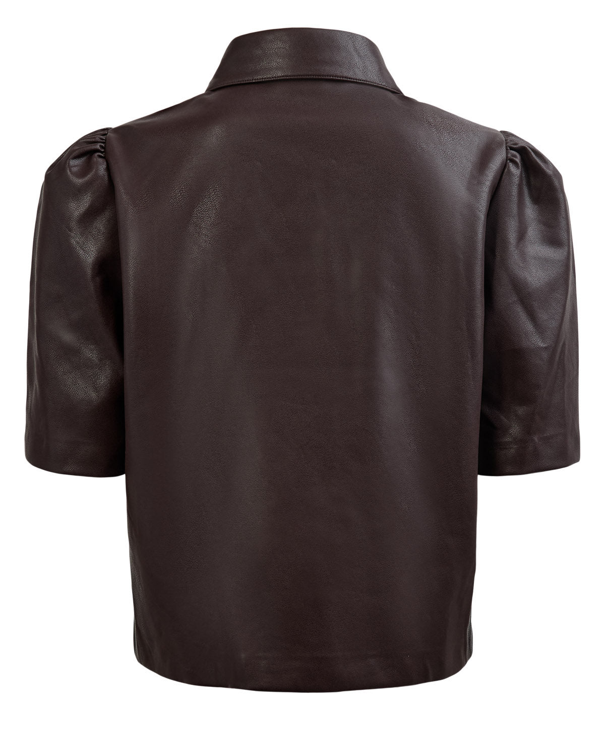 Nucilli PU Shirt, Chocolate Plum