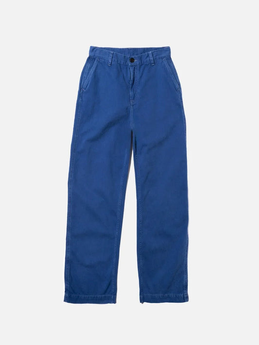 Wendy Herringbone Pants, Blue