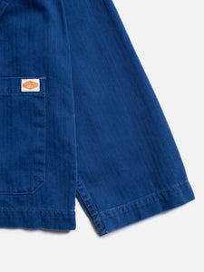 Lovis Herringbone Jacket, Blue