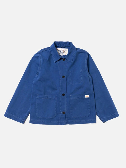 Lovis Herringbone Jacket, Blue