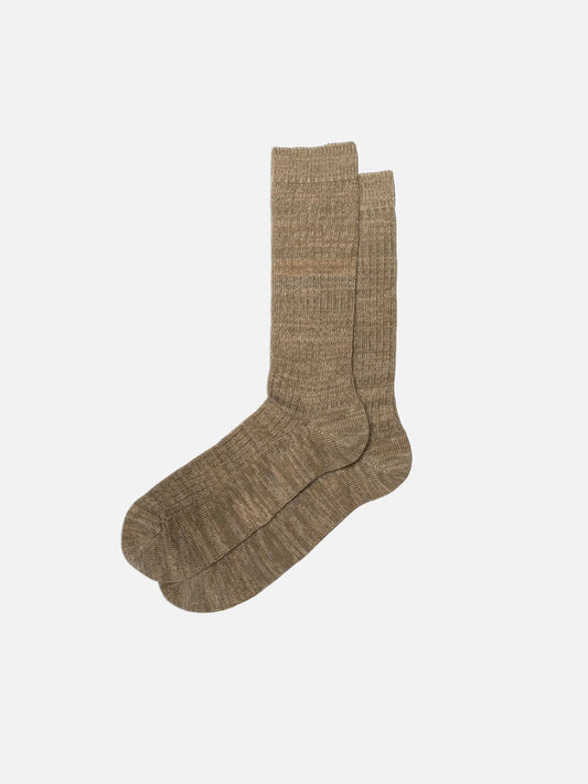 Rasmusson Mens Rib Sock Olive, Nudie Jeans