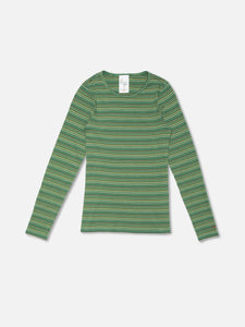 Jessy Striped Rib LS T-shirt Multi, Såininorden