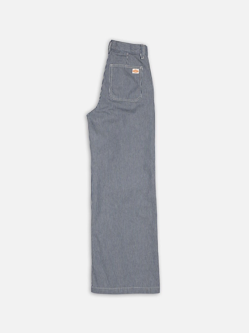 Inez Striped Pants, Blue/Offwhite