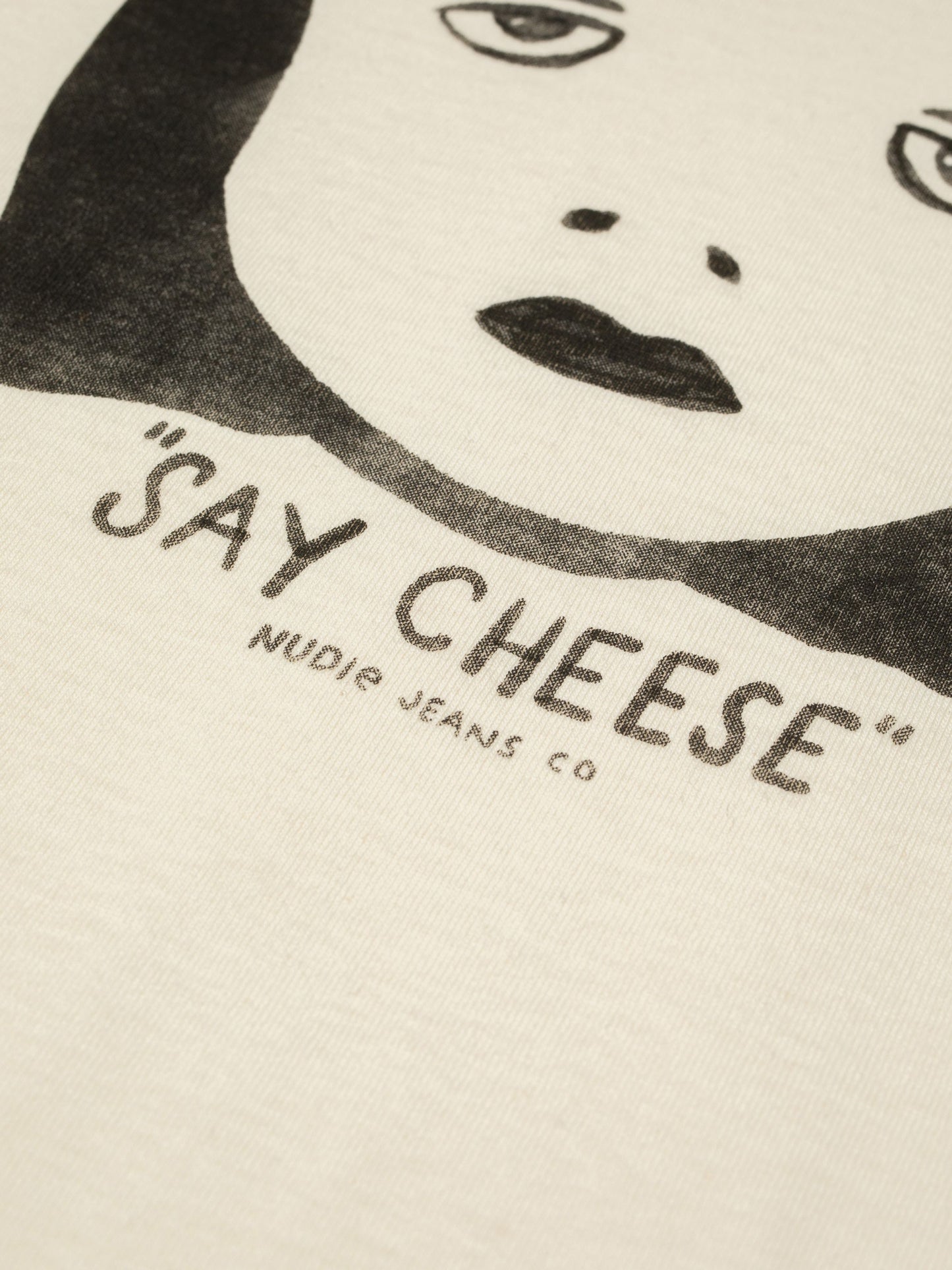 Joni Say Cheese T-shirt, Ecru