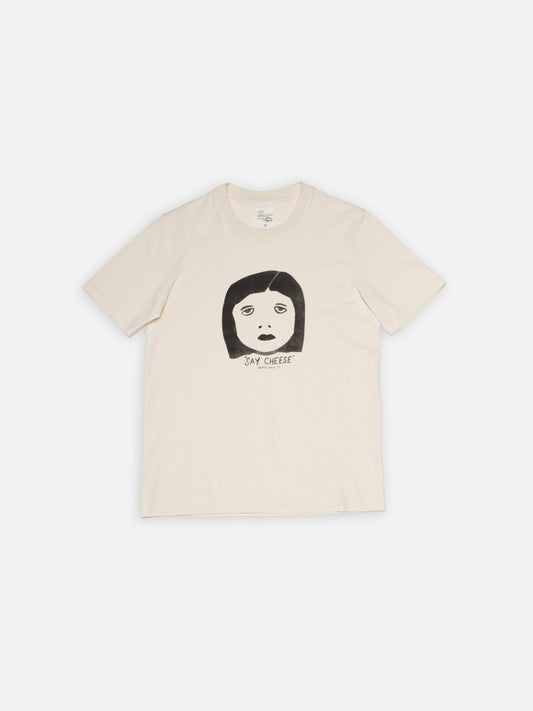 Joni Say Cheese T-shirt Ecru