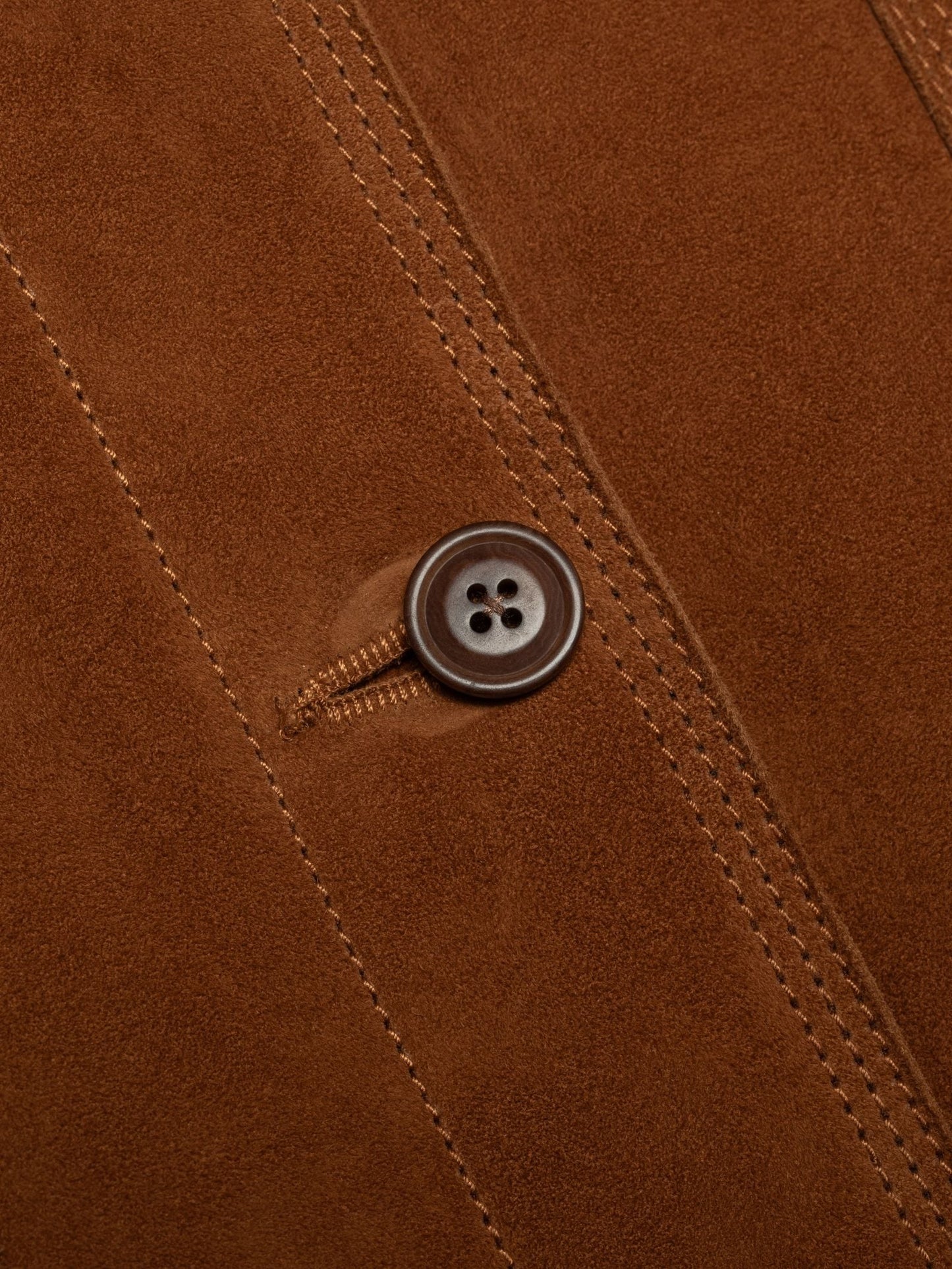 Peggy Suede Jacket, Cognac