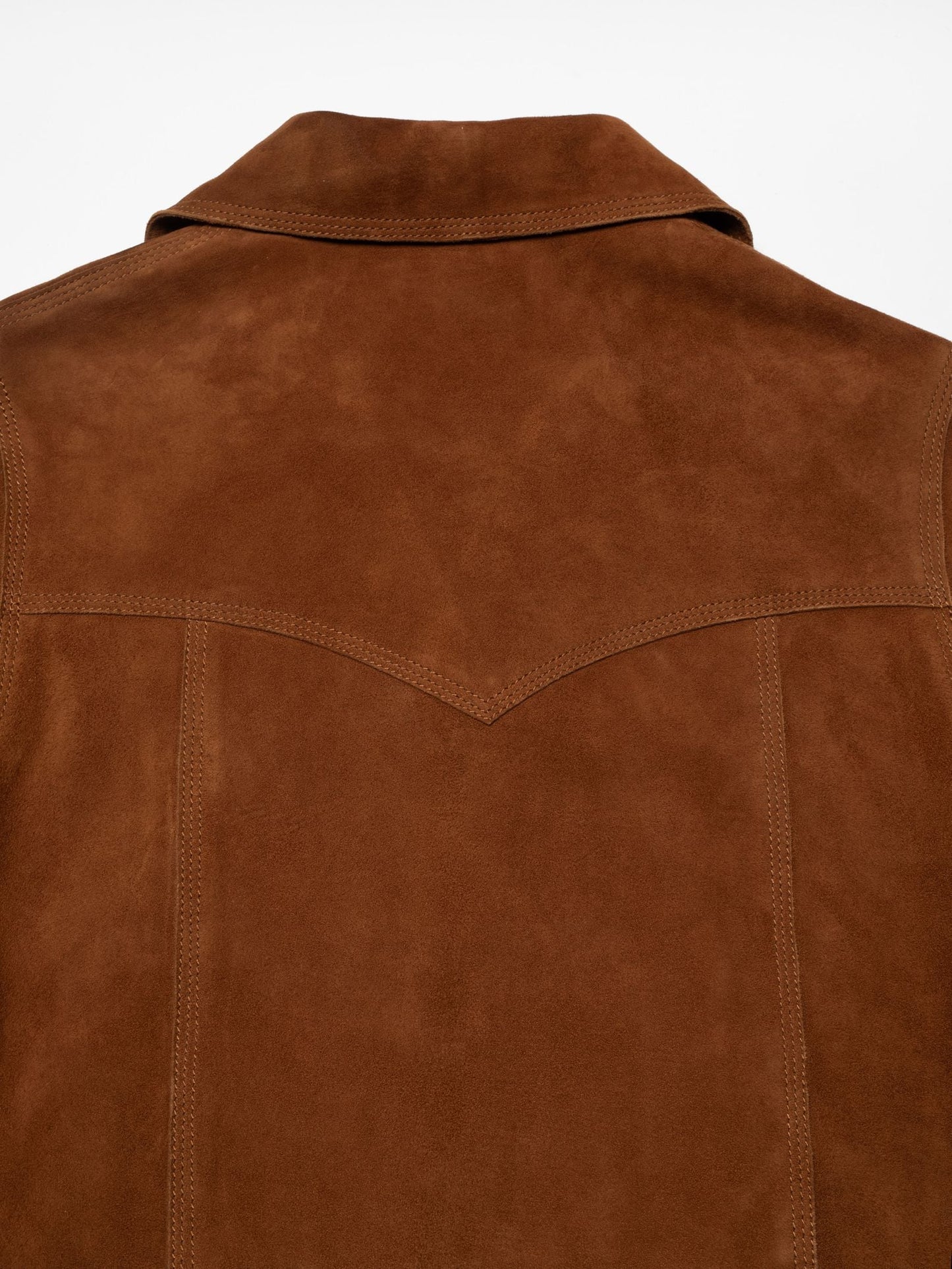 Peggy Suede Jacket, Cognac