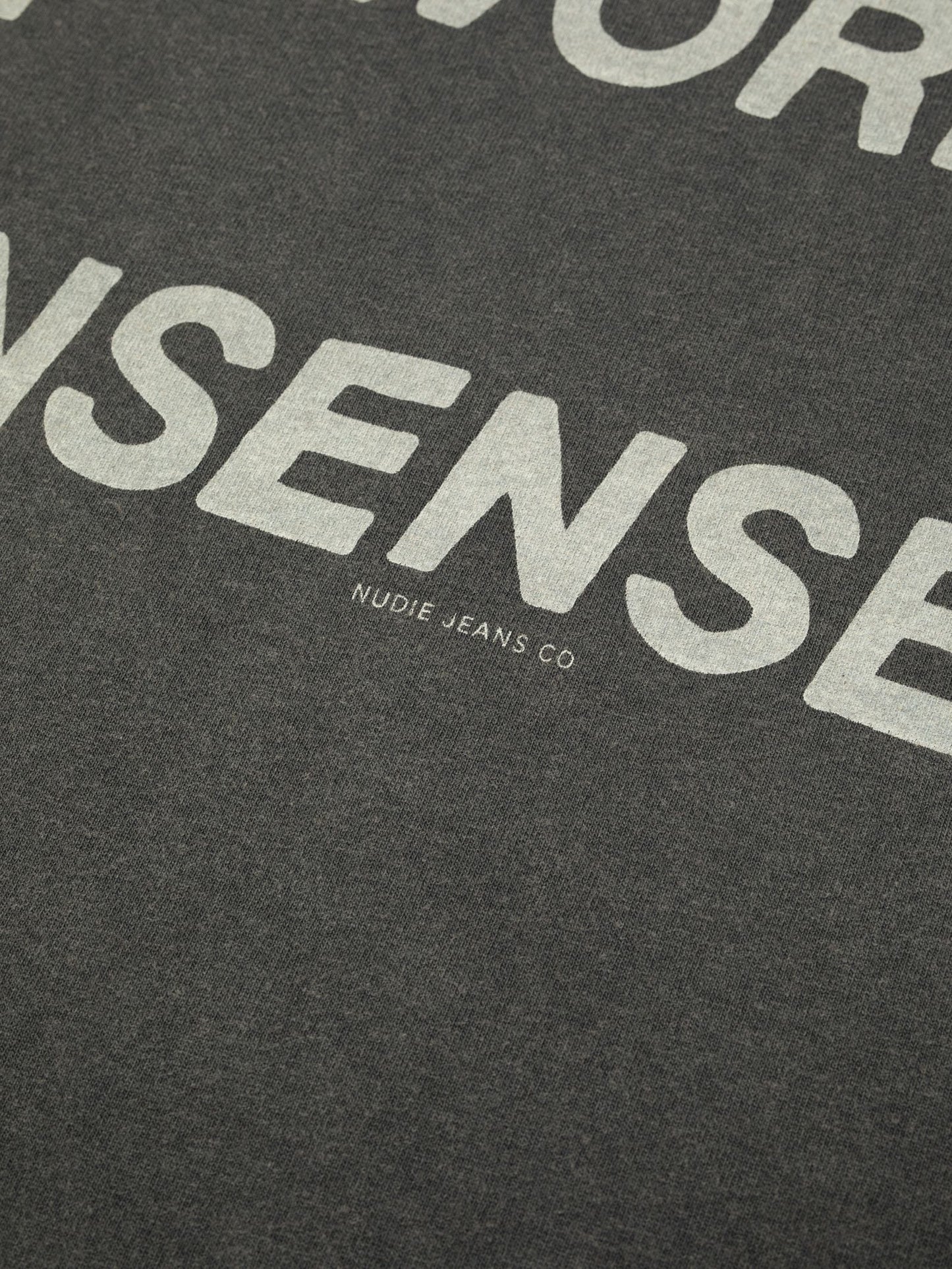 Roy T-shirt Make Sense, Antracite