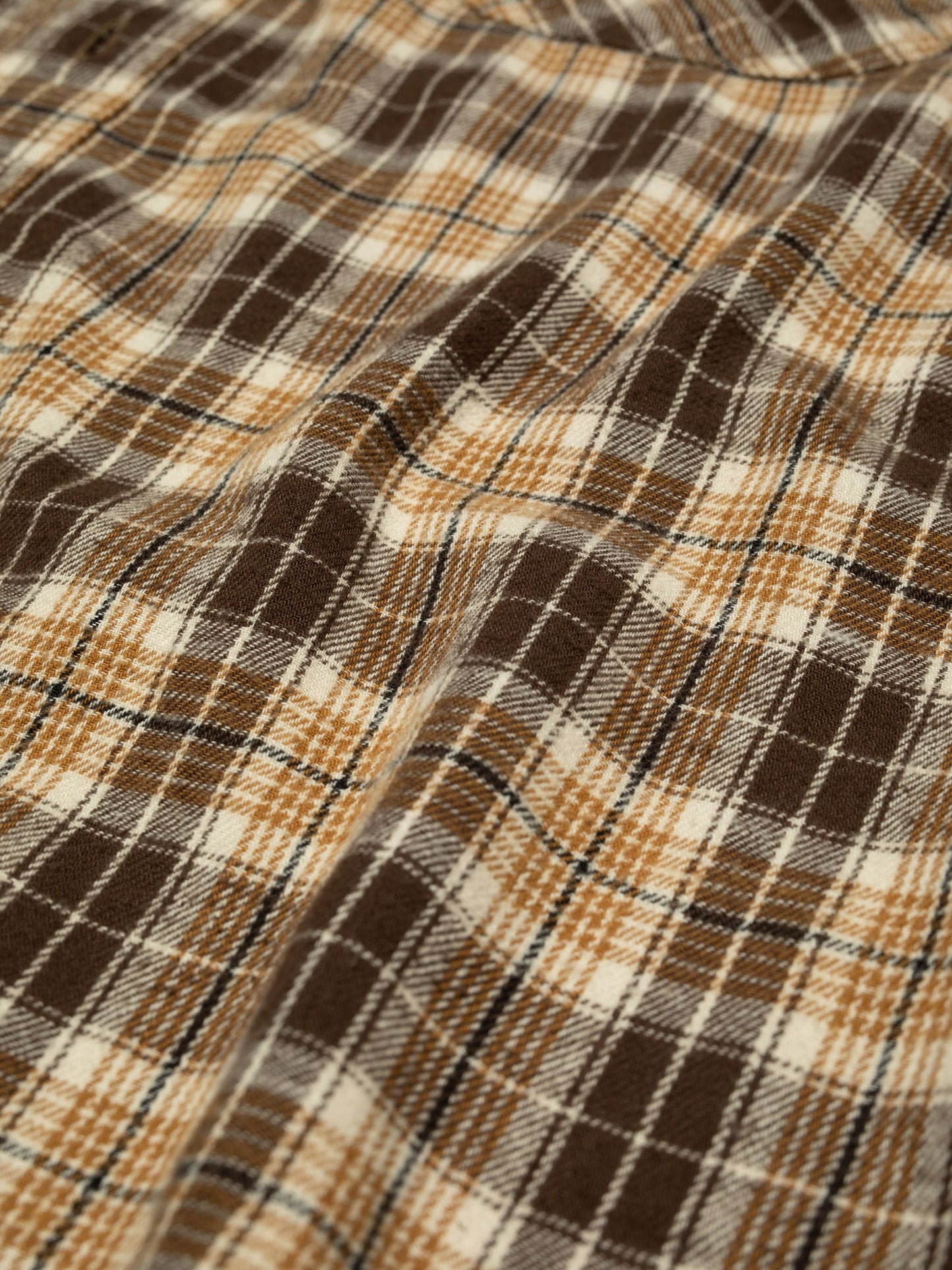 Julian Worker Shirt, Farmer Check Brown