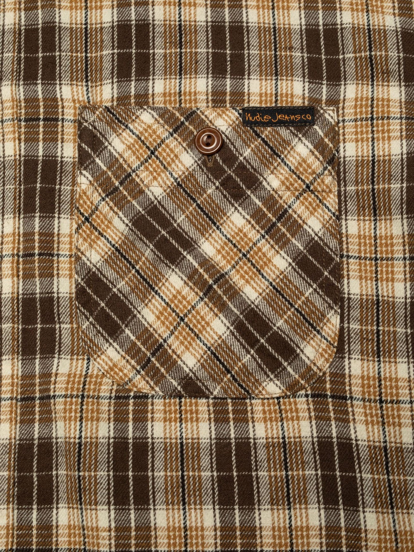 Julian Worker Shirt, Farmer Check Brown