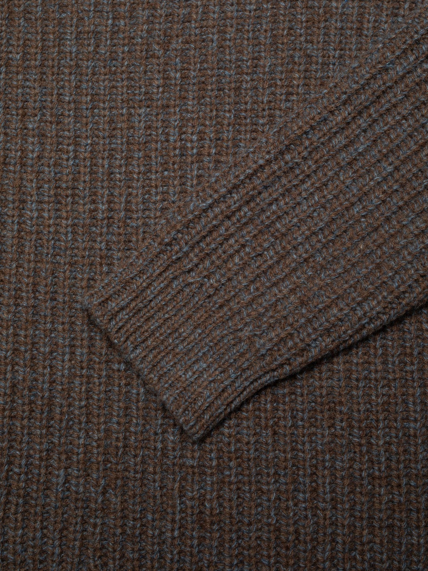 August Chunky Crew Neck Knit, Brown