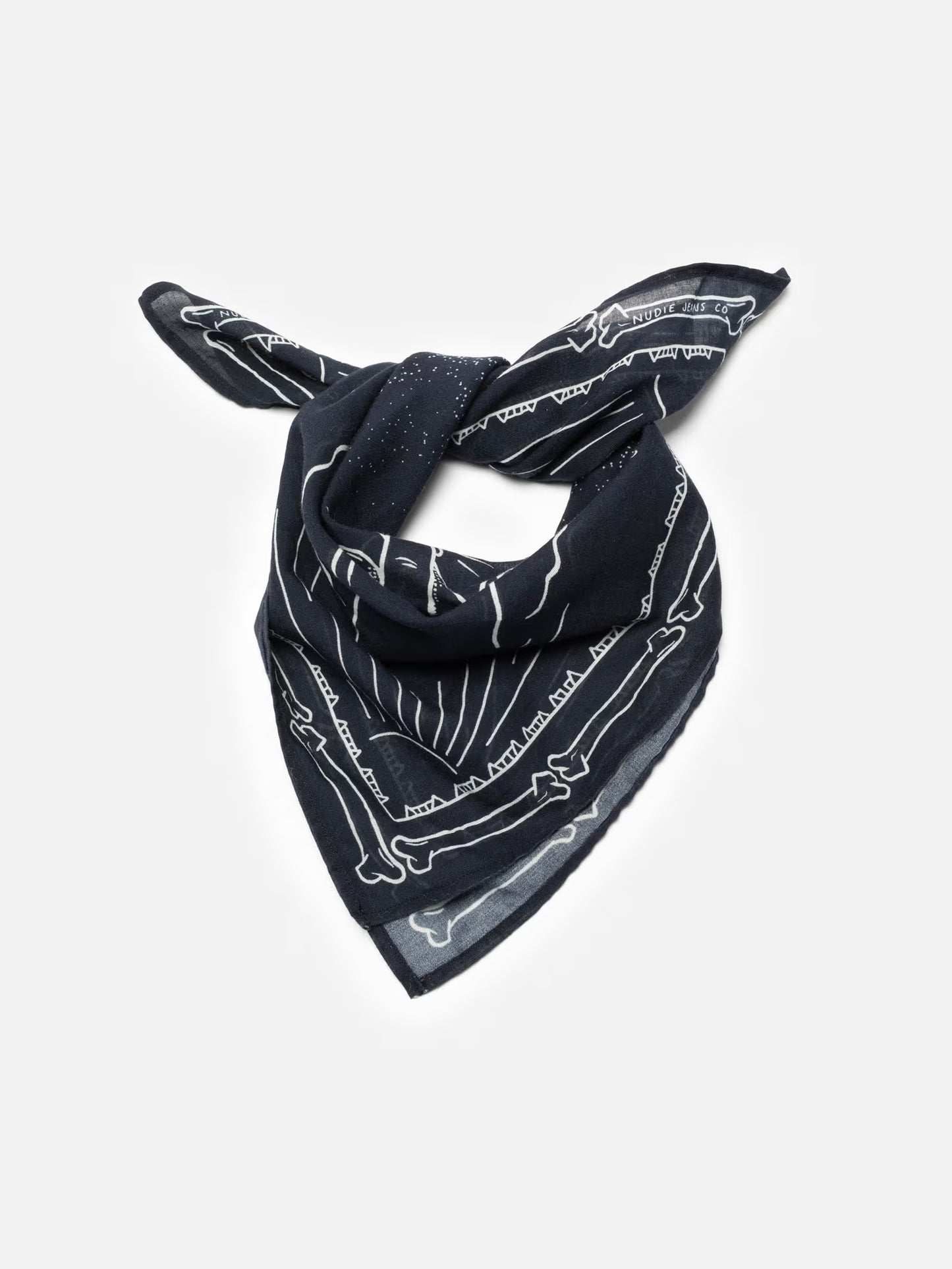 Ingrid Bandana Double Cross Blue, Nudie Jeans, Såininorden