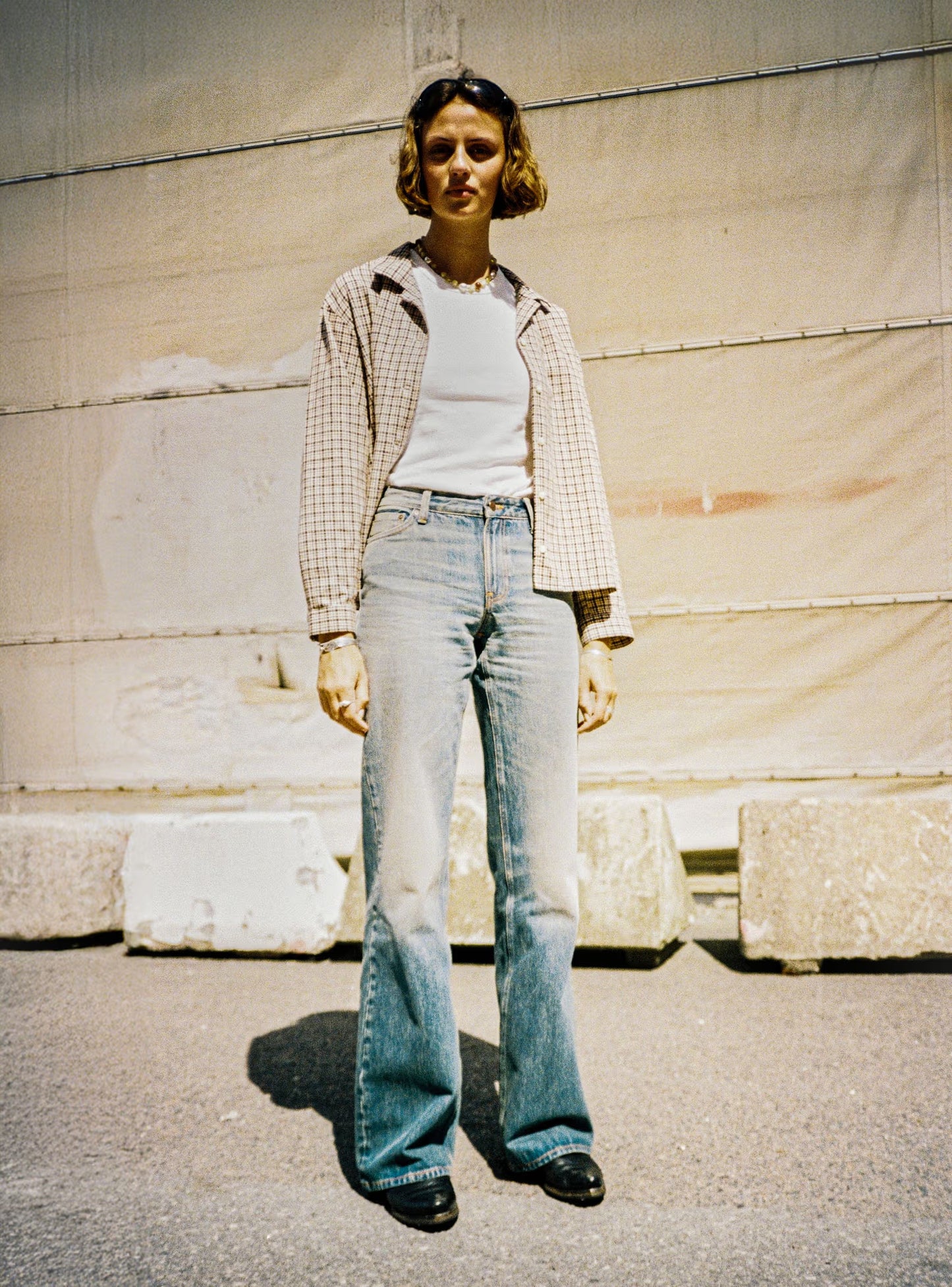 Juni Checked Shirt, Brown