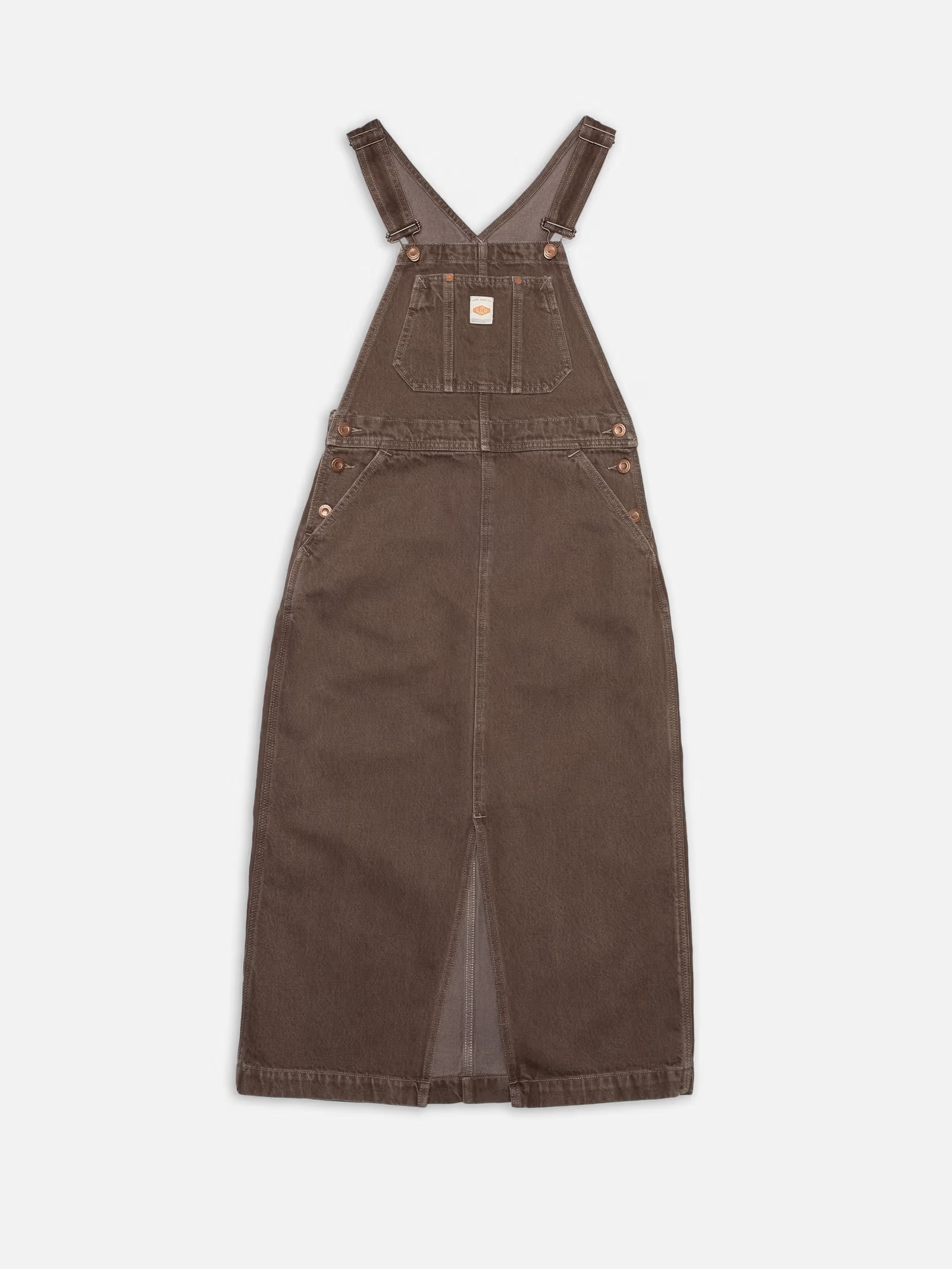 Inger Dungarees Dress Espresso, Nudie Jeans, Såininorden