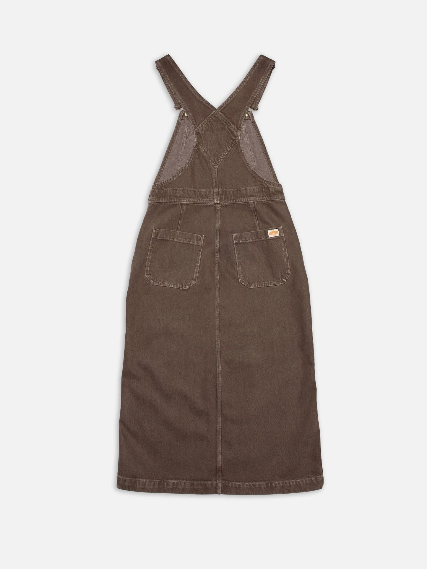 Inger Dungarees Dress, Espresso