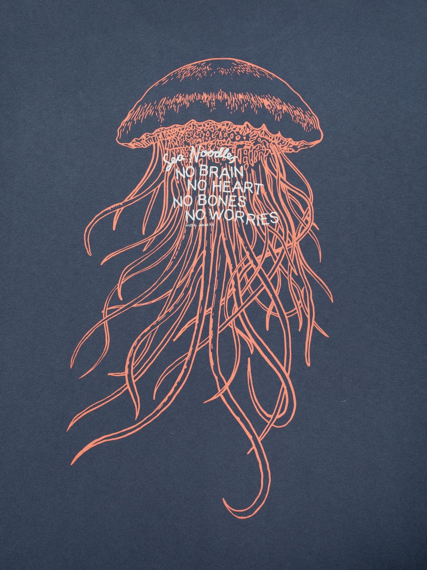 Roy Sea Noodles T-shirt, Dark Blue