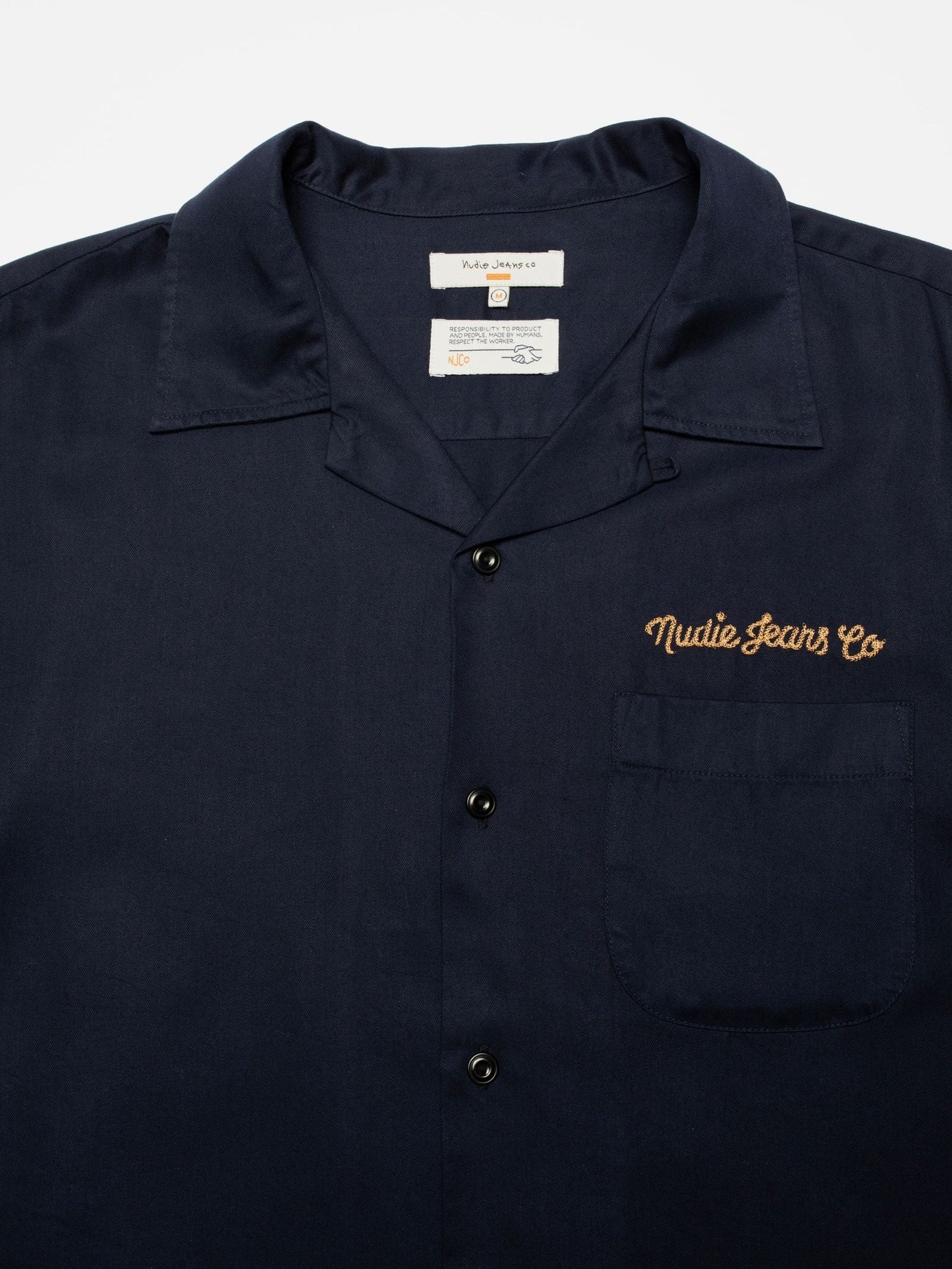 Arthur Bowling Shirt 8 Wonders, Navy
