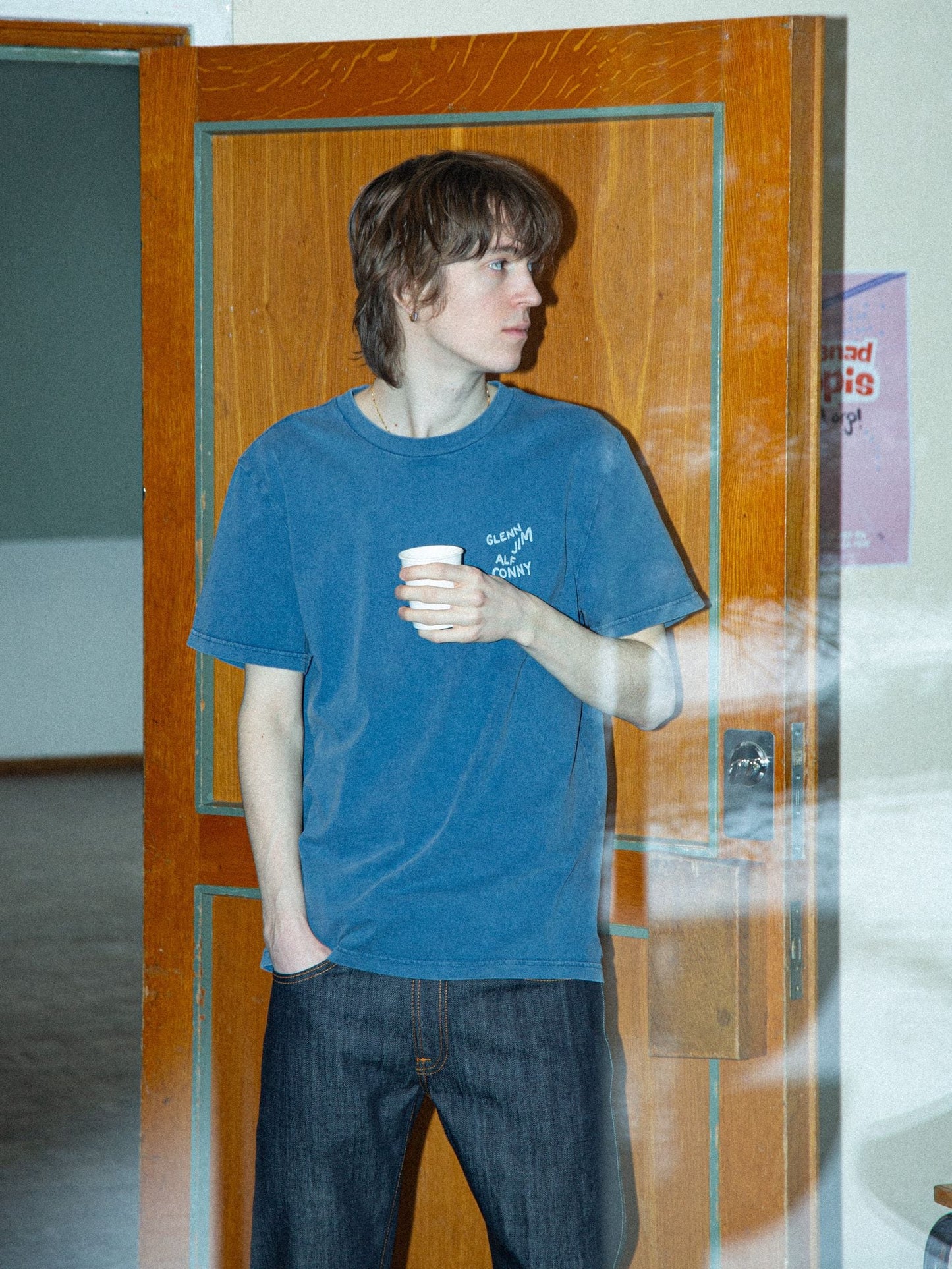 Roy T-shirt OG Line-Up, French Blue