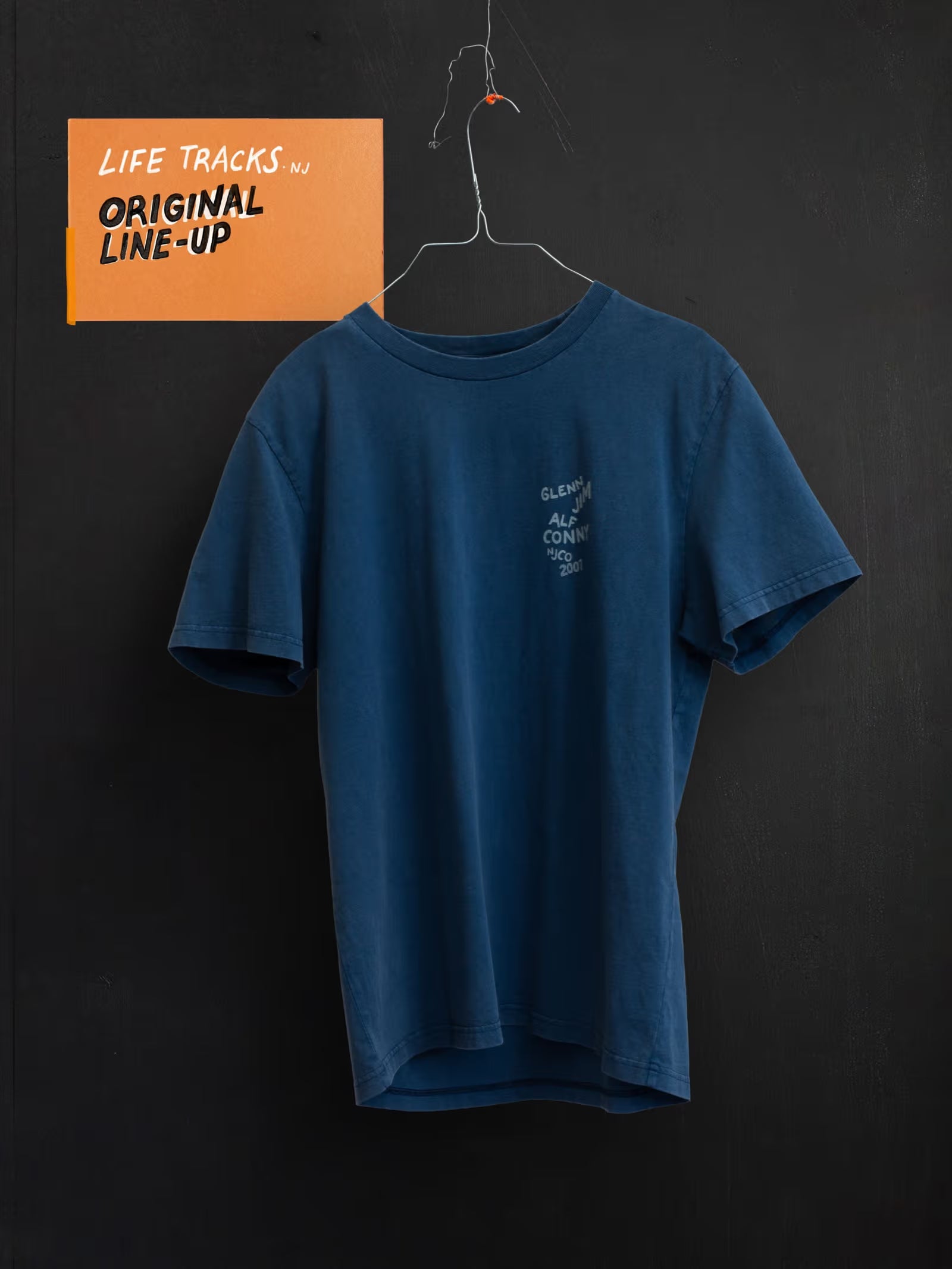 Roy T-shirt OG Line-Up French Blue, Nudie Jeans, Såininorden