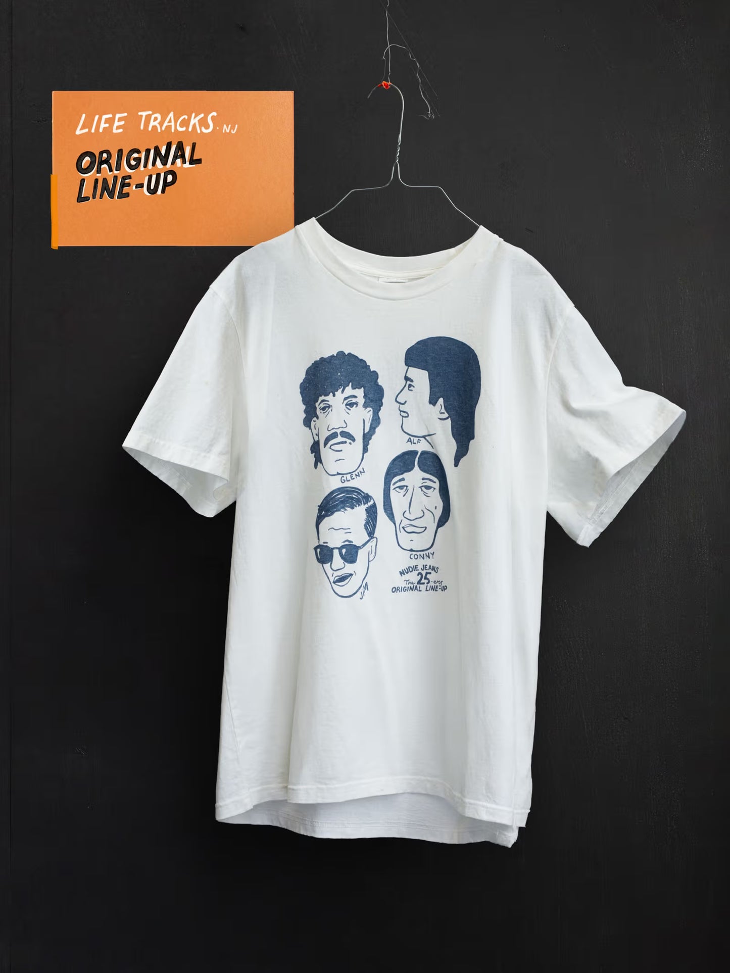 Roy T-shirt Fab Four, Chalk White