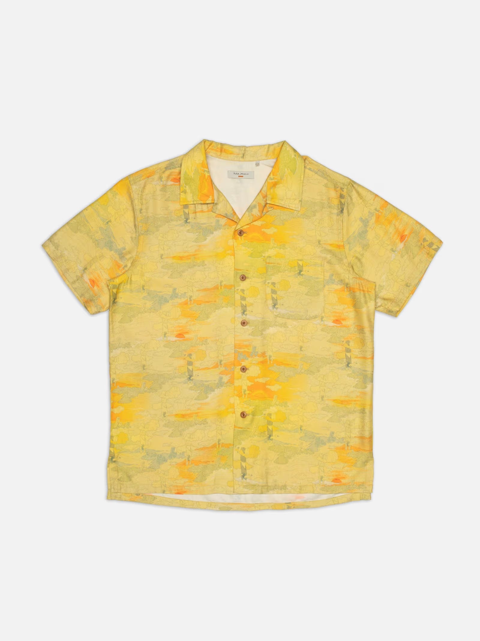 Arvid Hawaii Shirt Drift Away Multi, Nudie Jeans, Såininorden