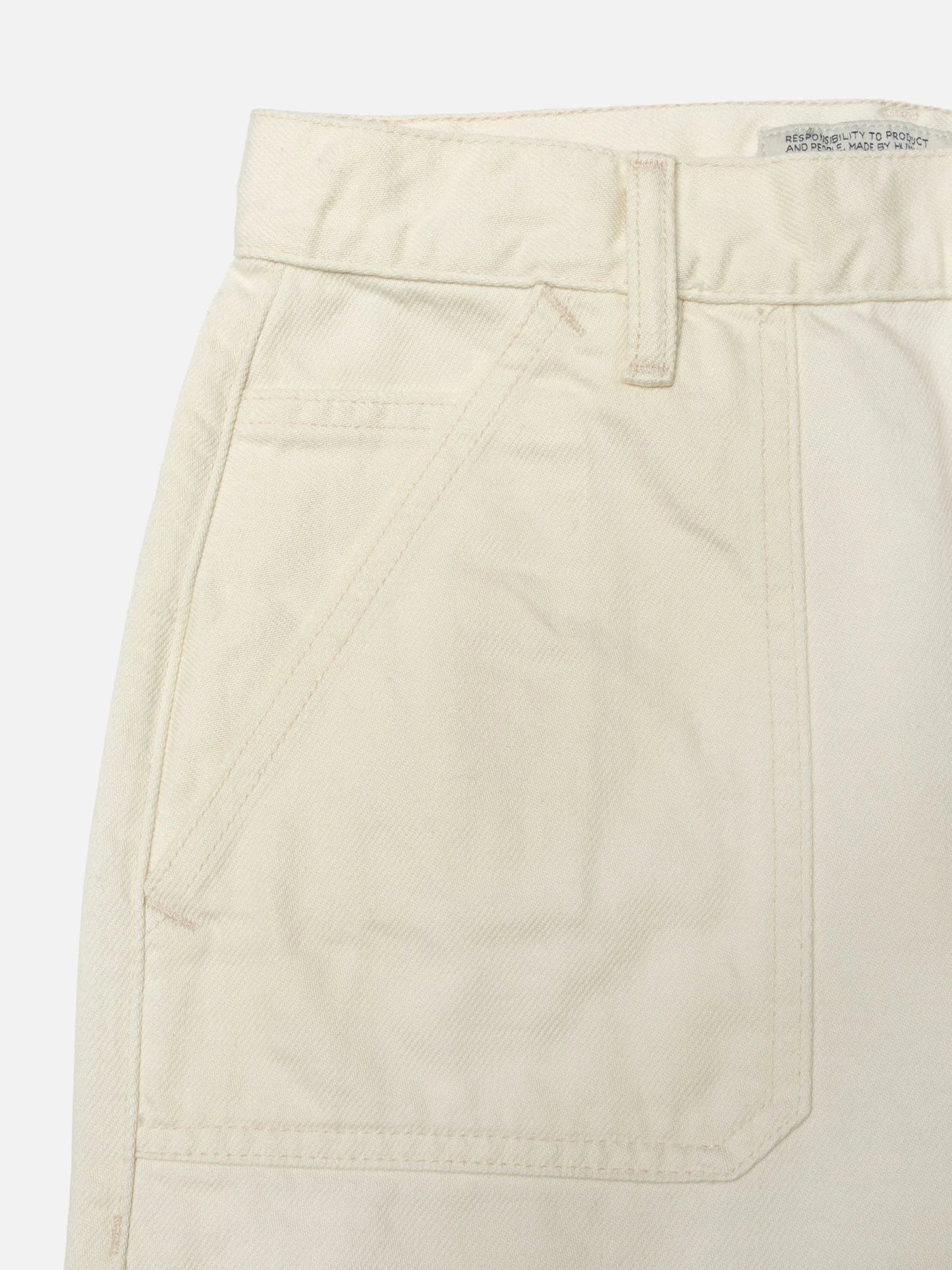 Asta Workwear Pants, Ivory