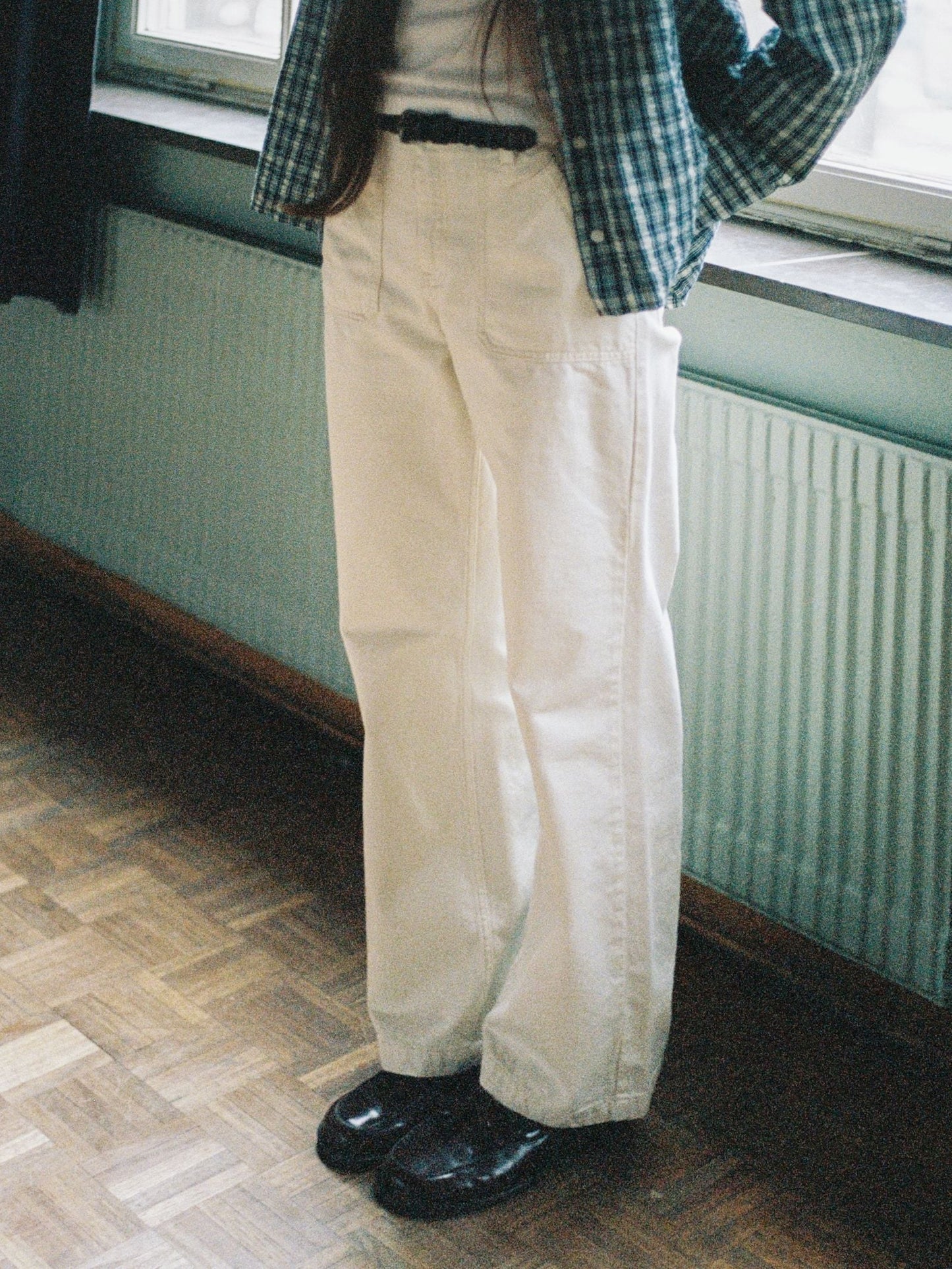 Asta Workwear Pants, Ivory
