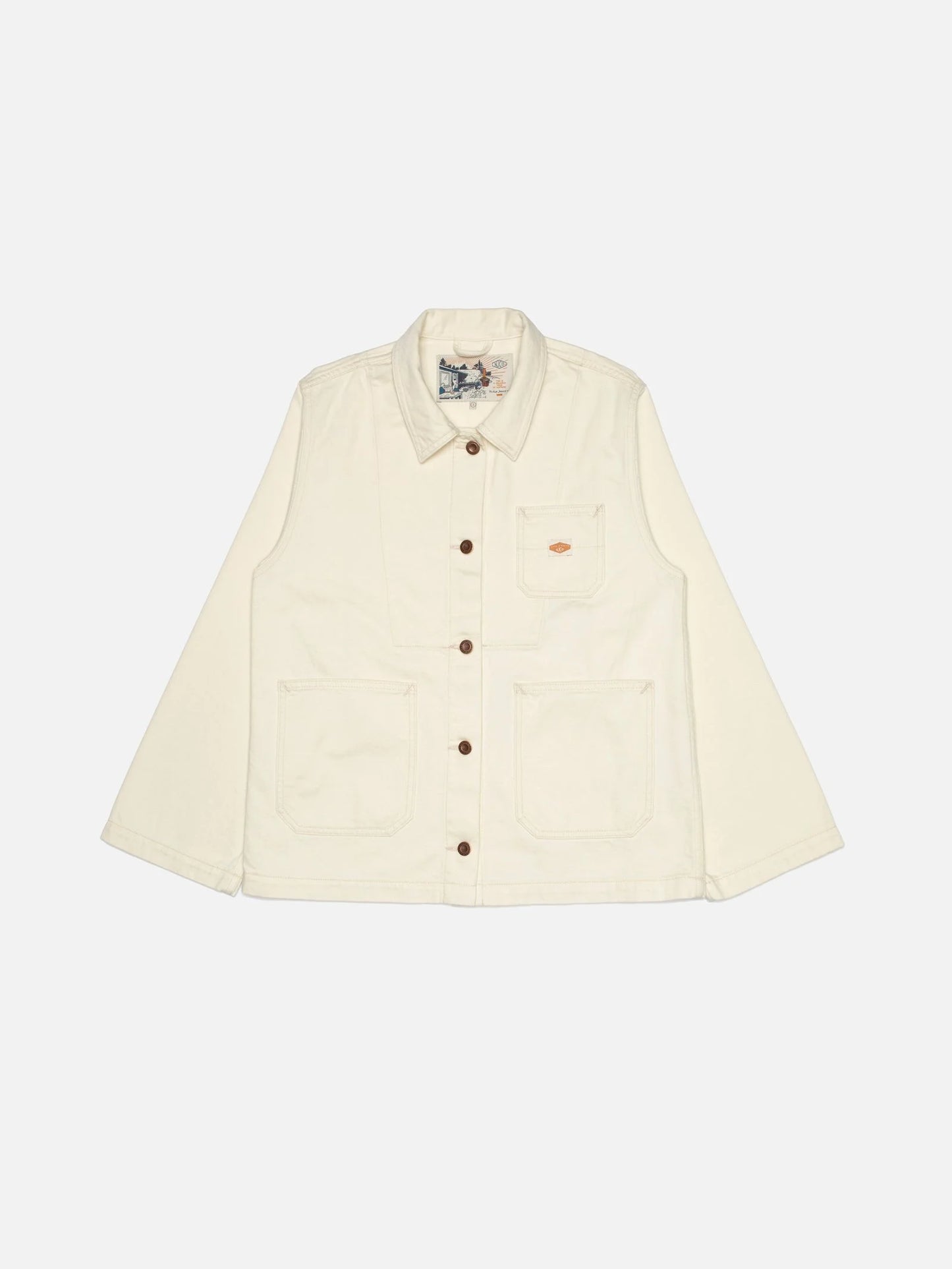 Ada Workwear Jacket Ivory, Nudie Jeans, Såininorden