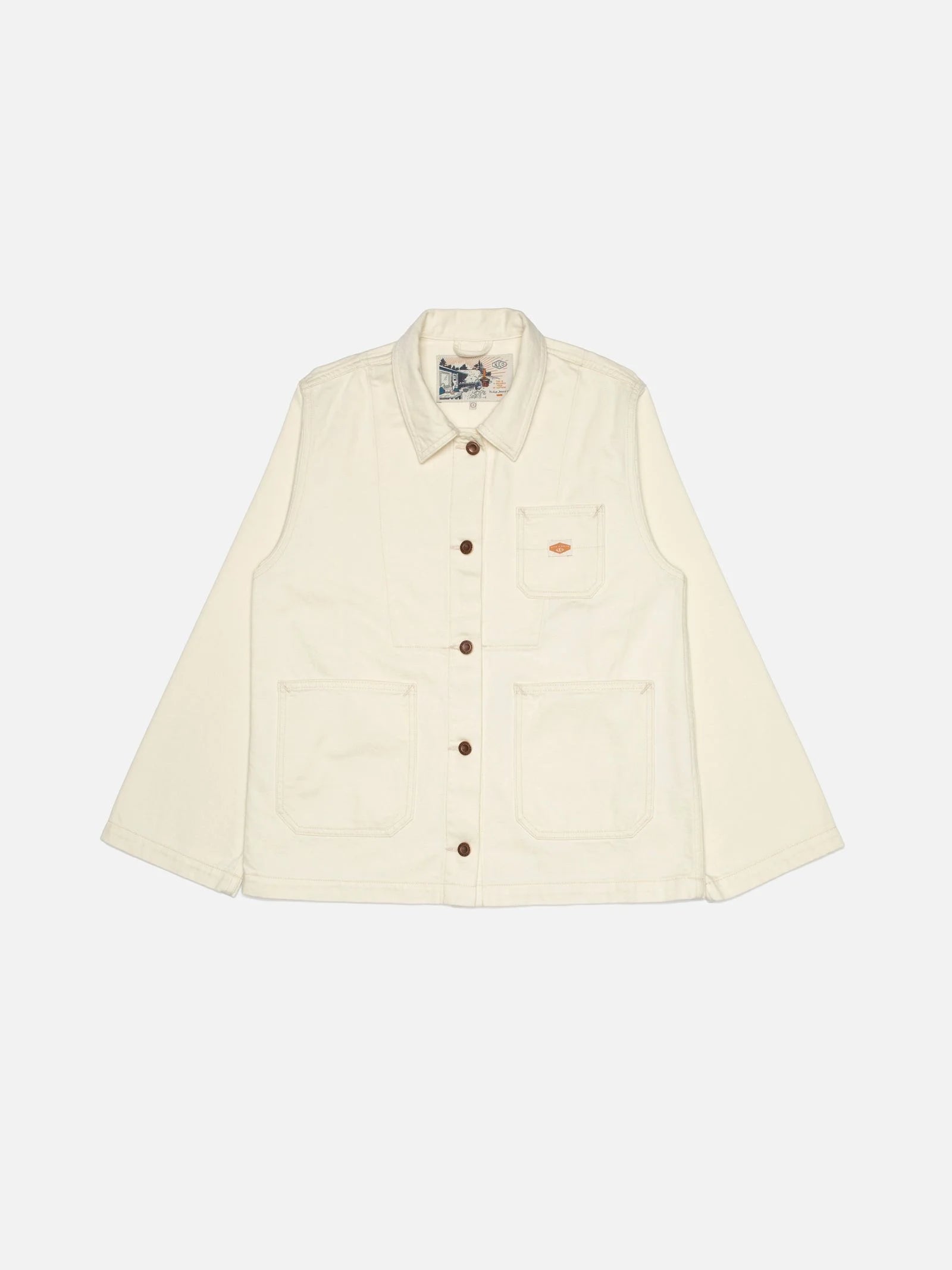 Ada Workwear Jacket Ivory, Nudie Jeans, Såininorden