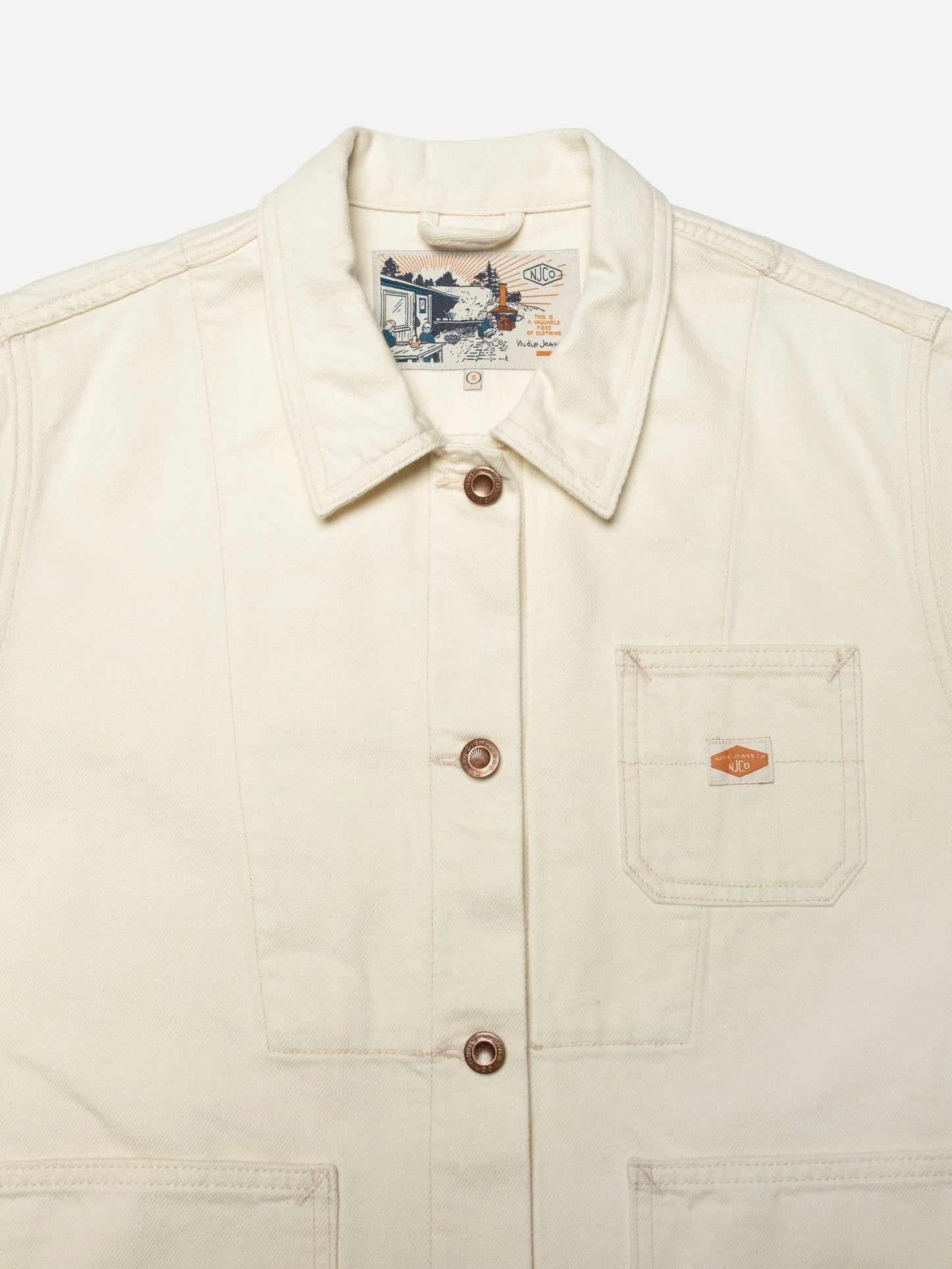 Ada Workwear Jacket, Ivory