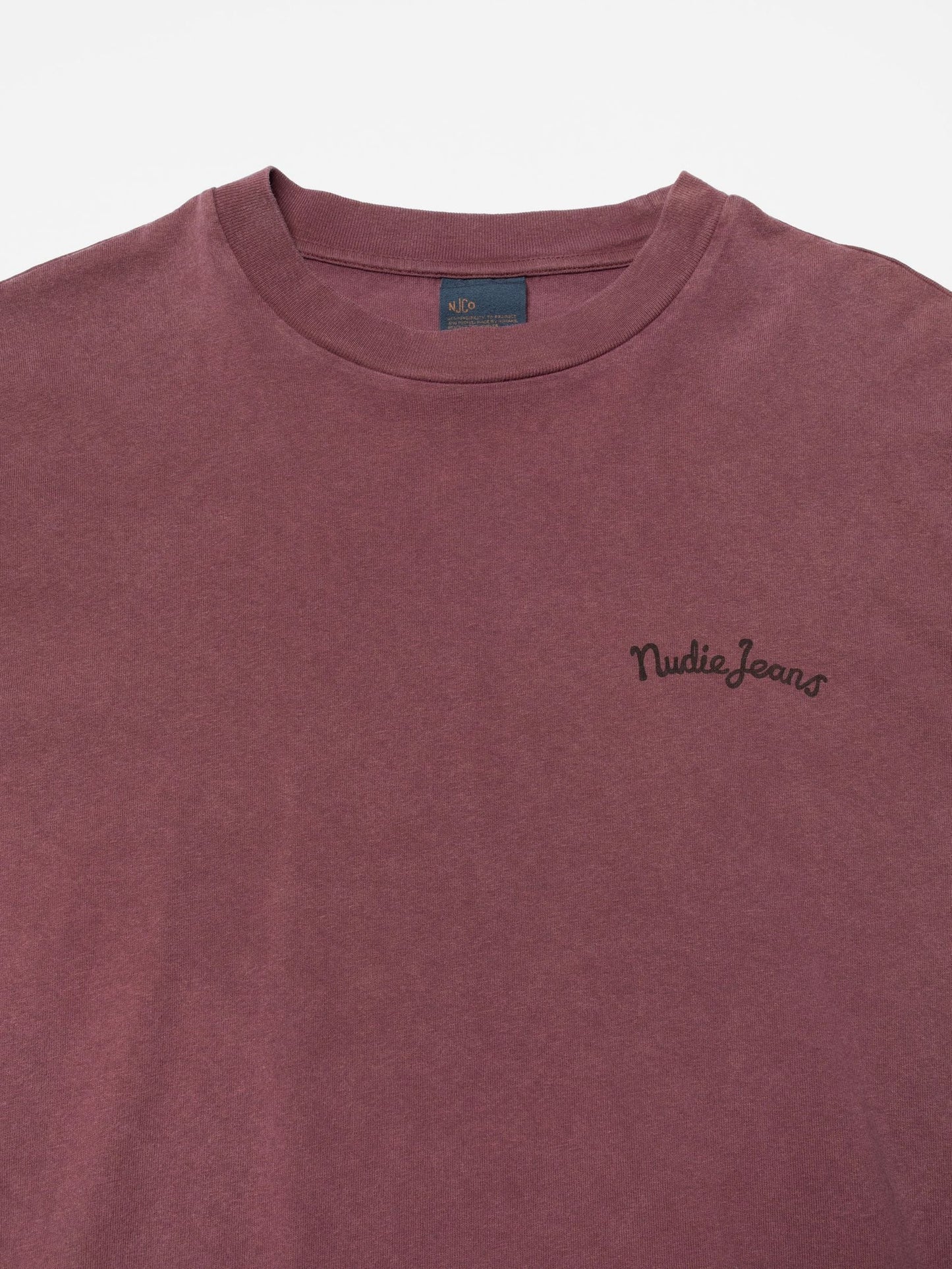 Karita T-shirt NJCO Pin, Burgundy