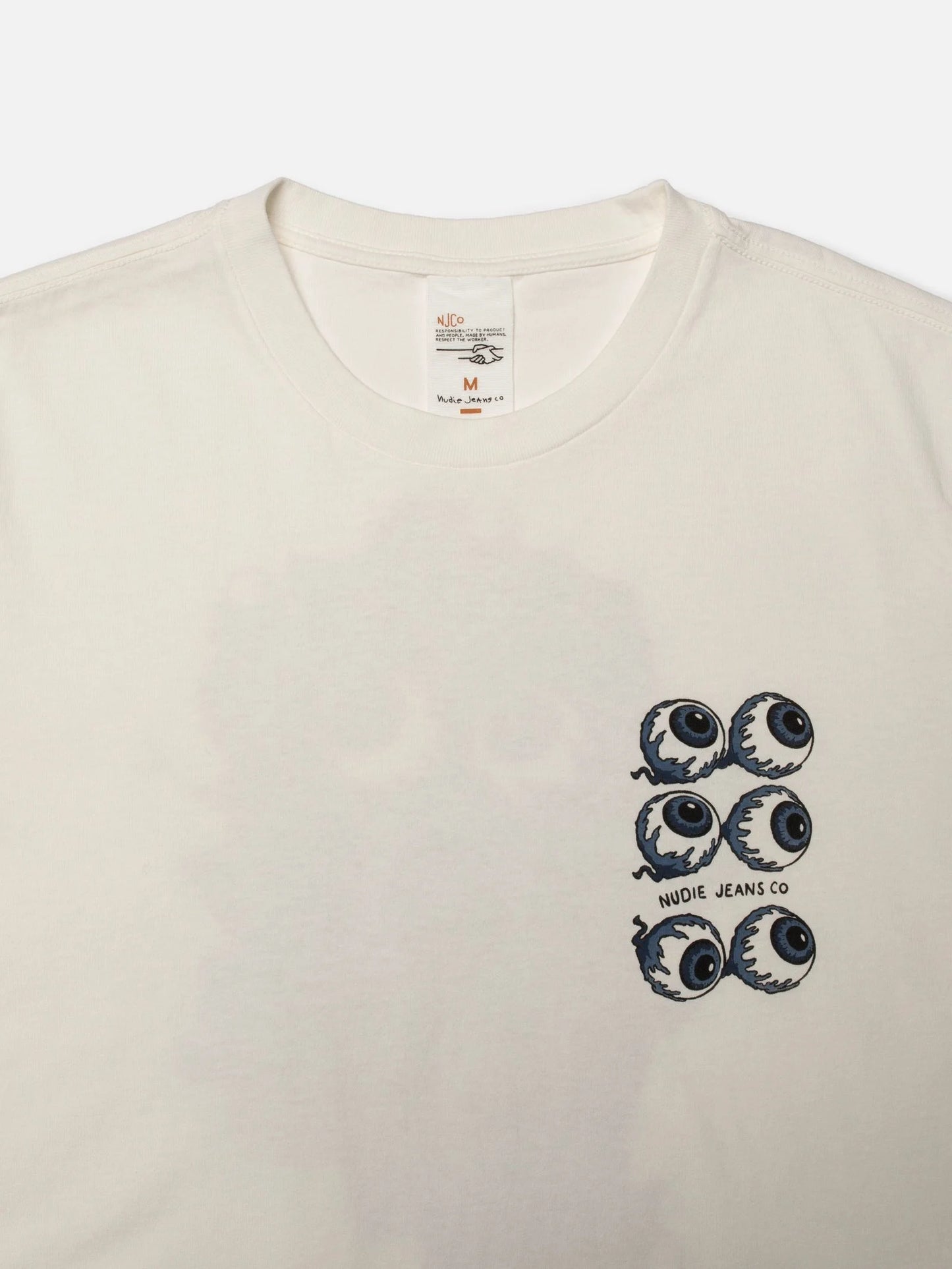 Roy T-shirt Wall Crack, Chalk White