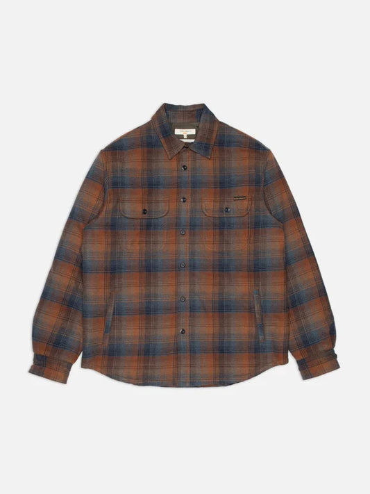 Glenn Padded Shirt Check Multi, Nudie Jeans