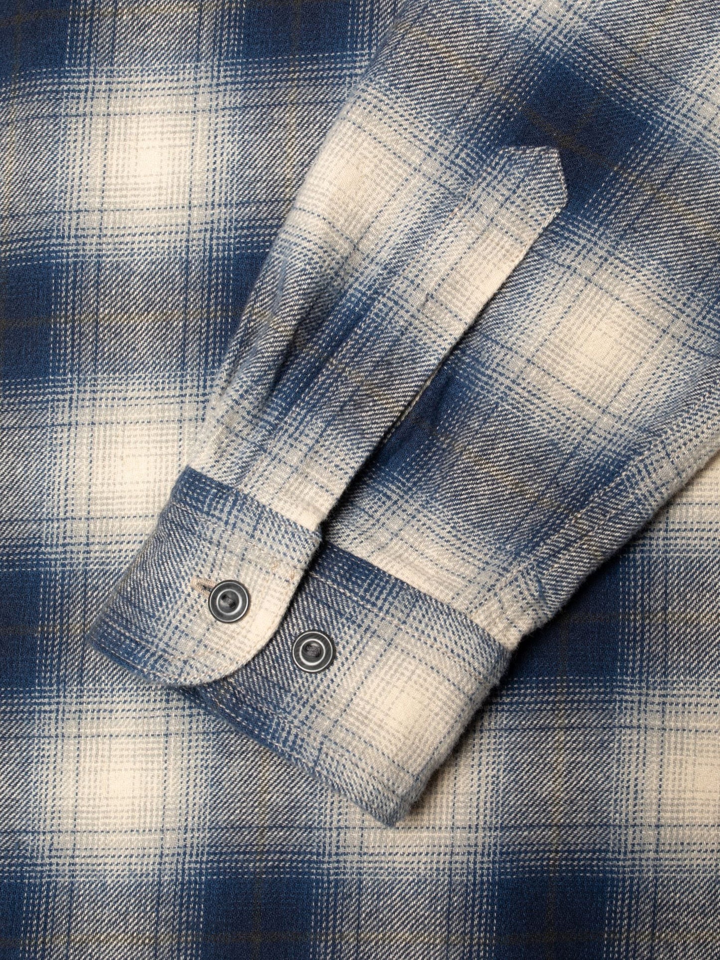 Julian Worker Shirt, Checked Blue