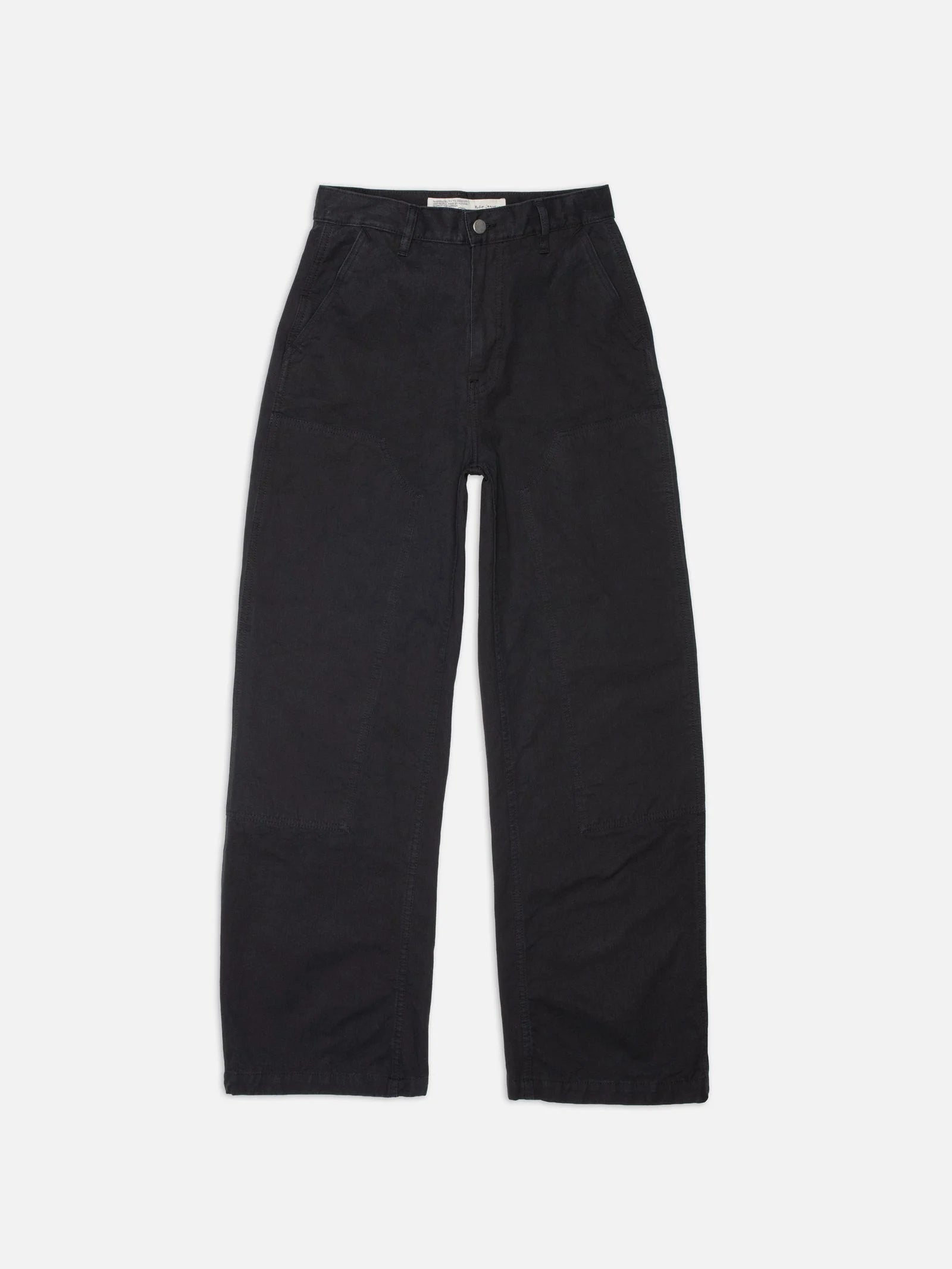 Wendy Pants Duck Canvas Black, Nudie, Såininorden