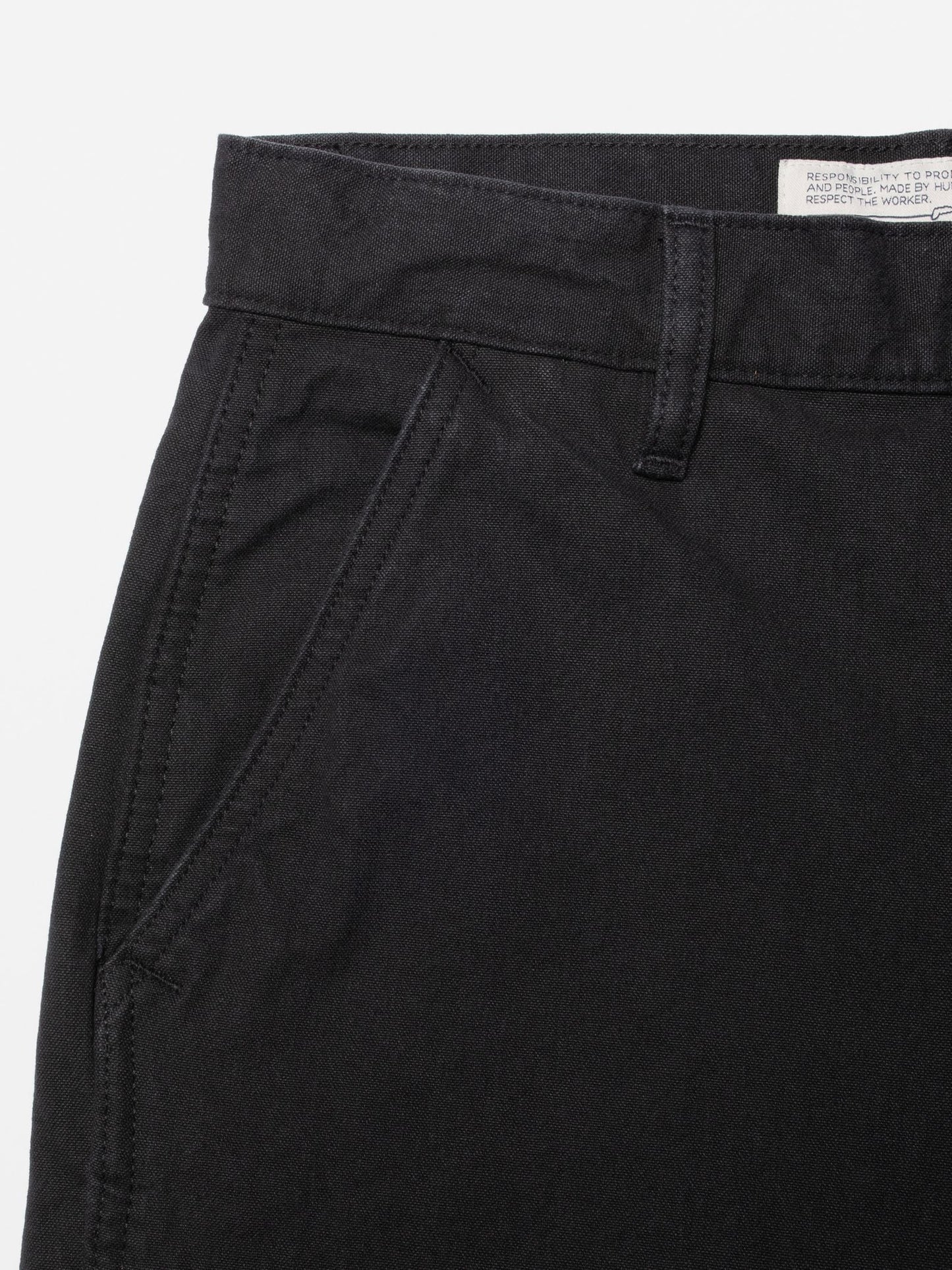 Wendy Pants Duck Canvas, Black