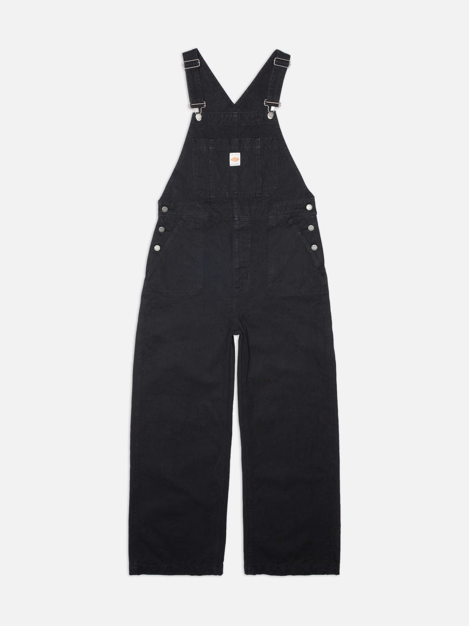 Klara Dungarees Duck Canvas Black, Nudie, Såininorden