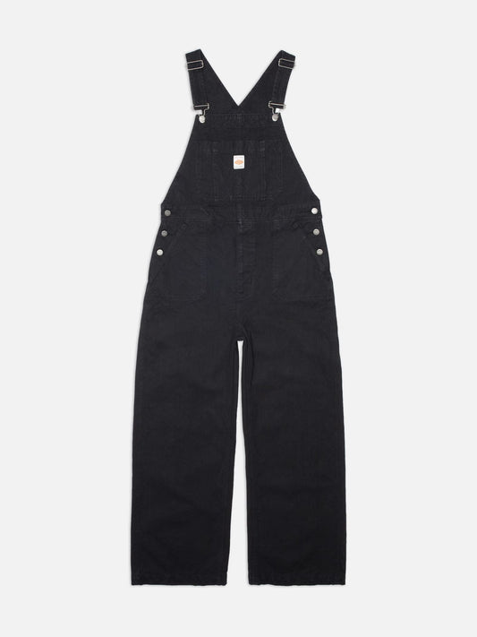 Klara Dungarees Duck Canvas Black, Nudie, Såininorden