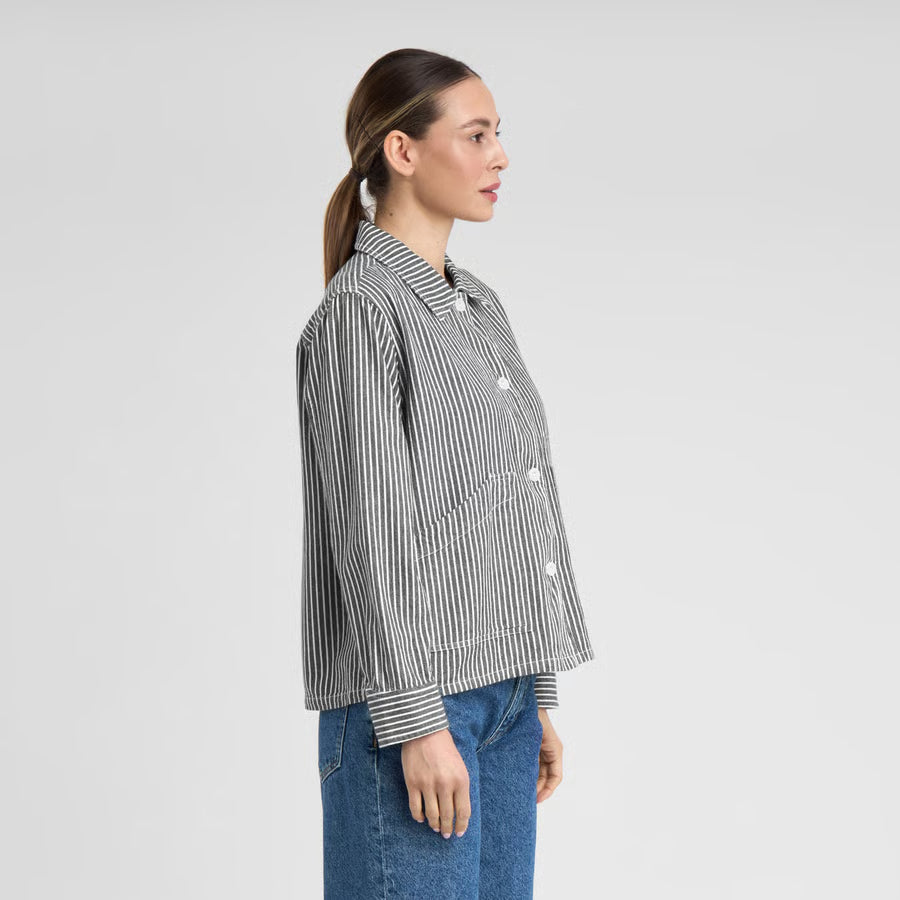 Jacket Stiby Work Stripe, Blue