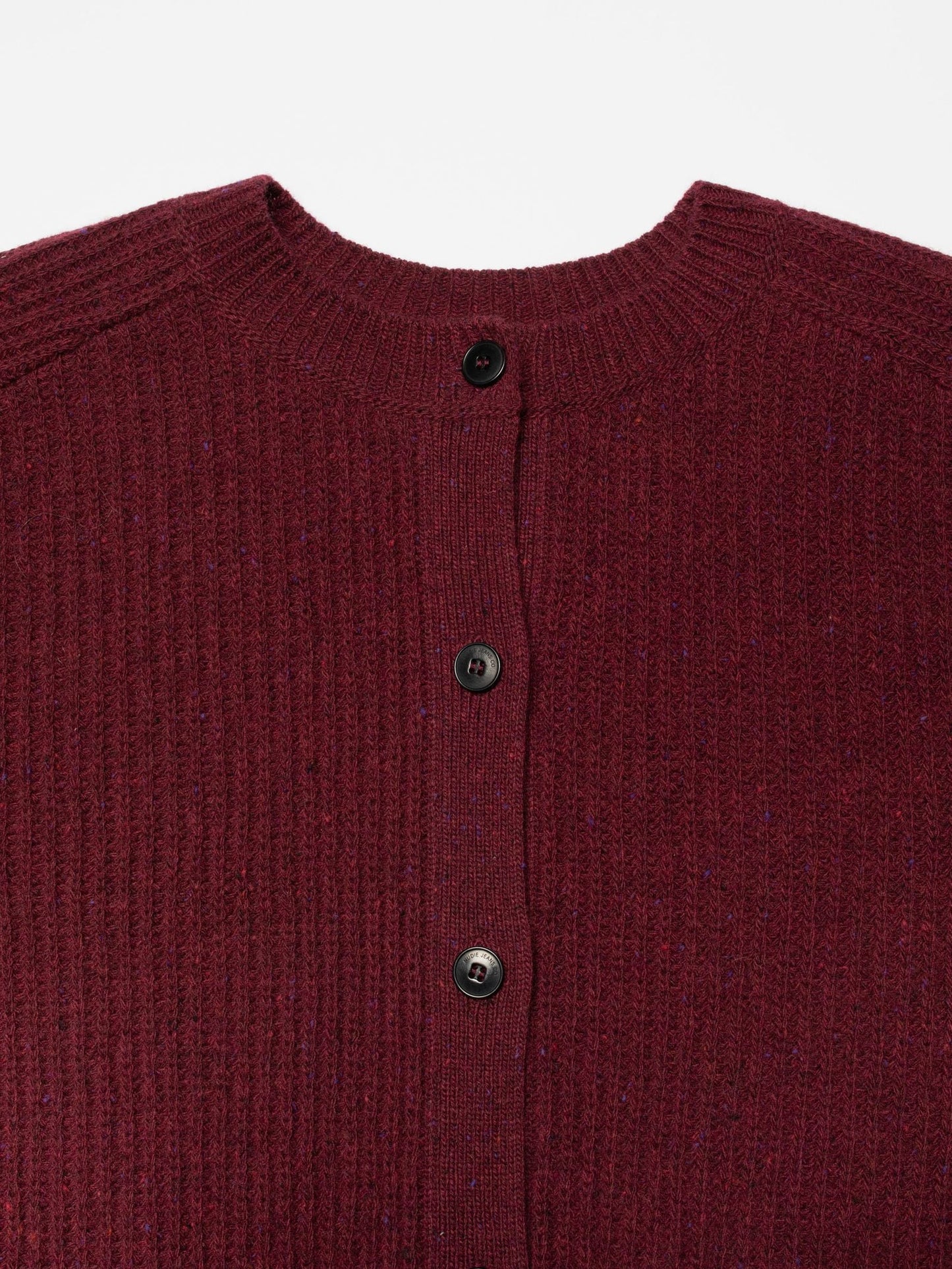 Ellen Cardigan Wool, Burgundy