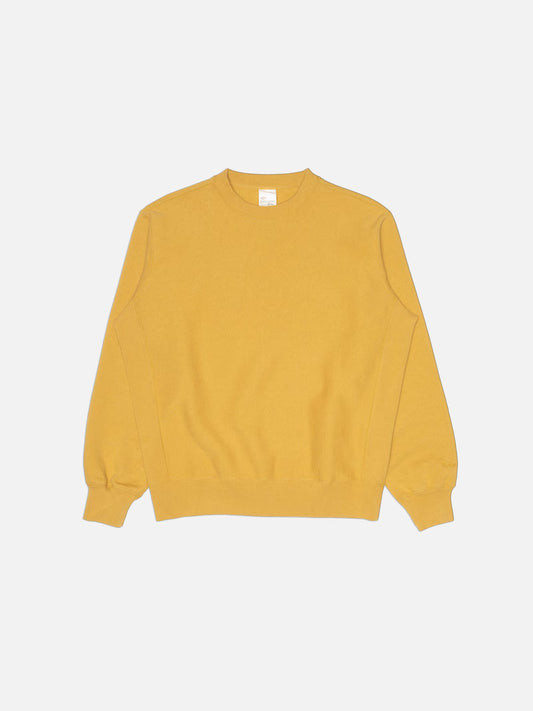 Hasse Crew Neck Sweatshirt Old Yellow, Nudie