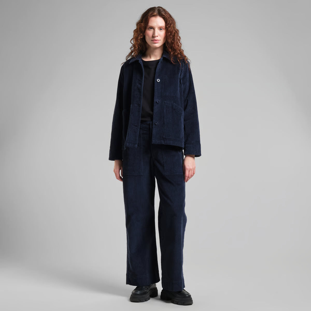 Jacket Stiby Corduroy, Navy