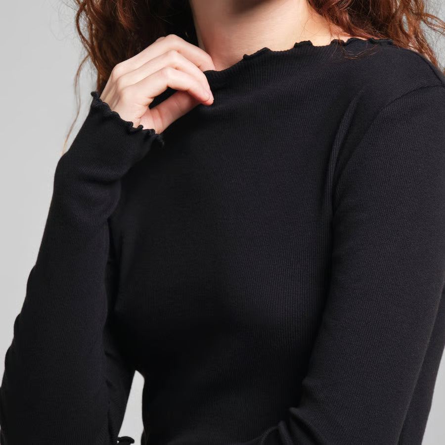 Rib Top Ryd, Black